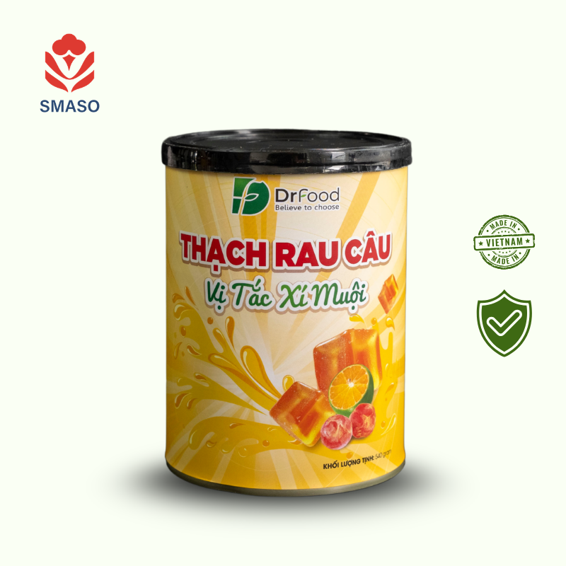 Thạch rau câu tắc xí muội Dr Food