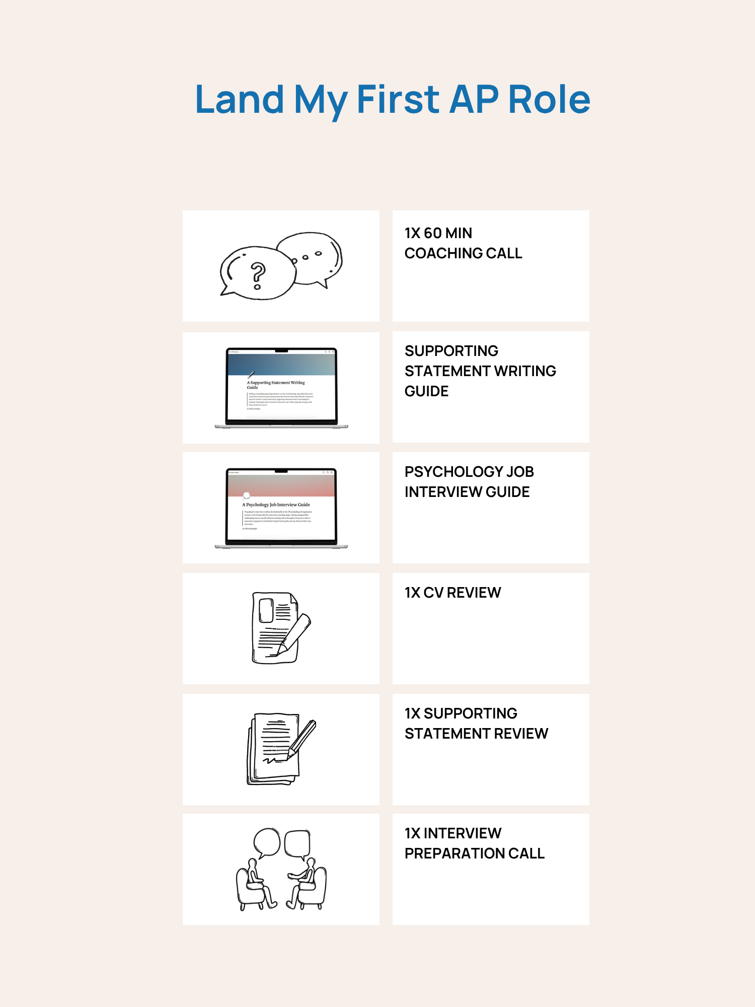 Land My First AP Role