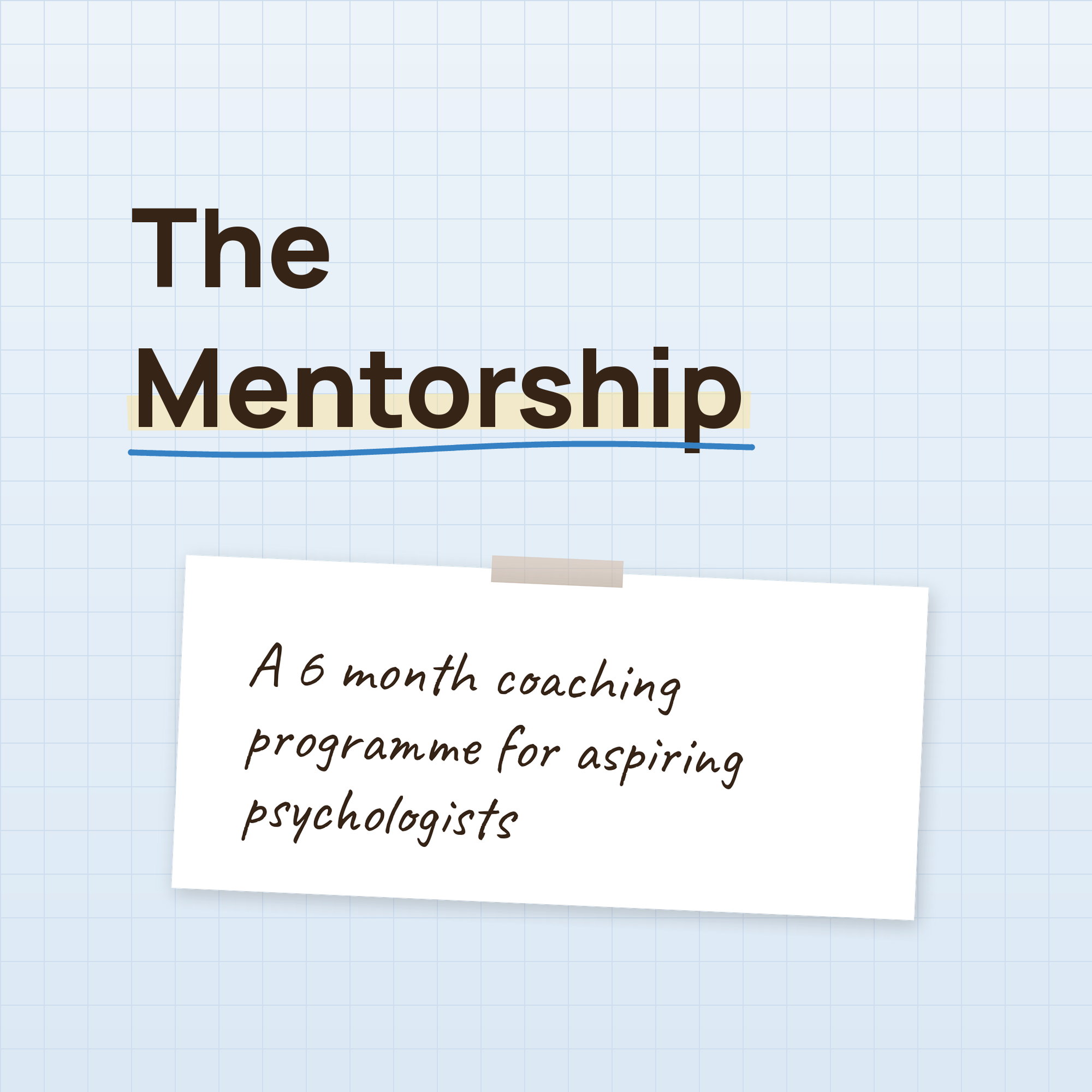 The Mentorship – 6 Month Programme
