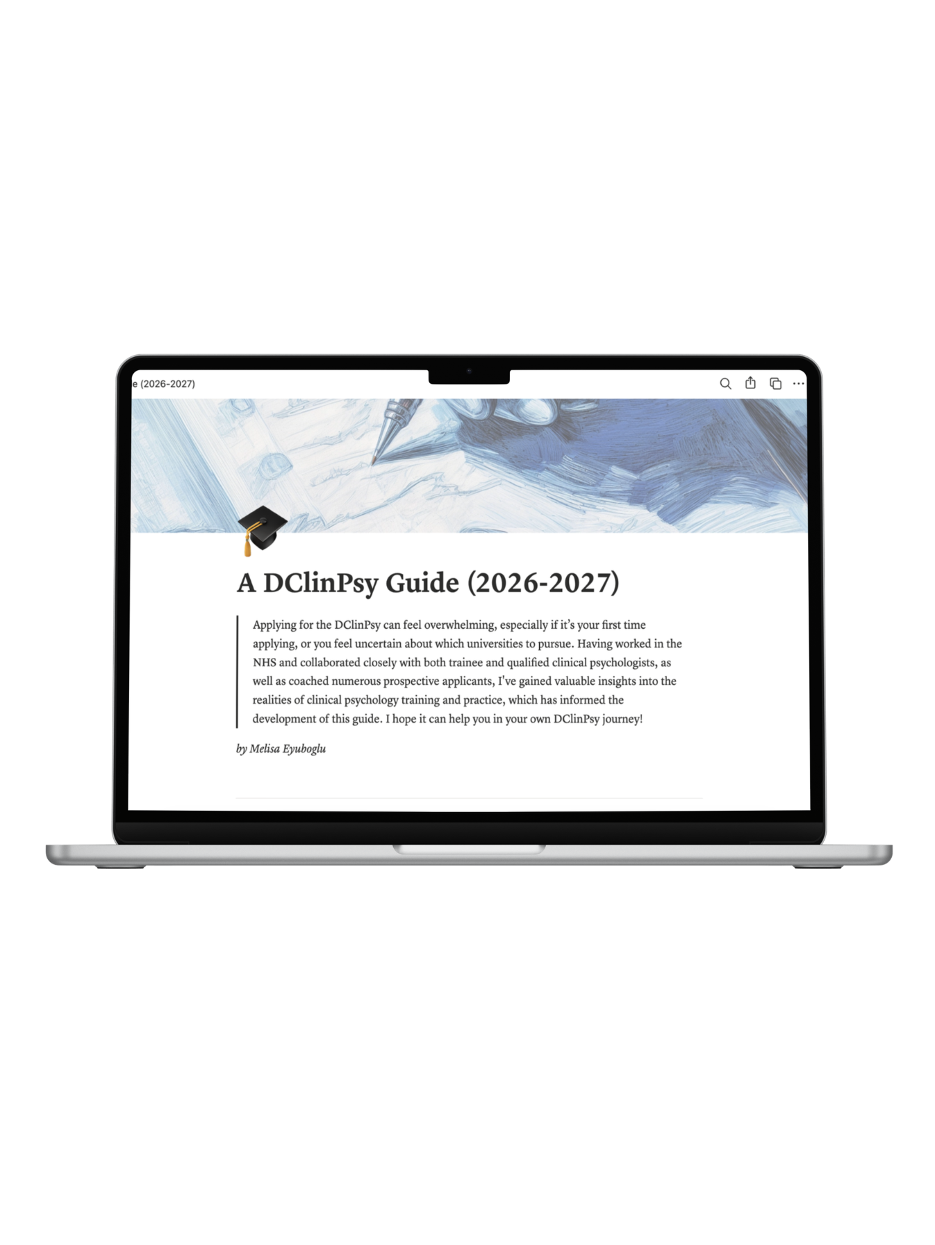 2026-2027 DClinPsy Application Guide