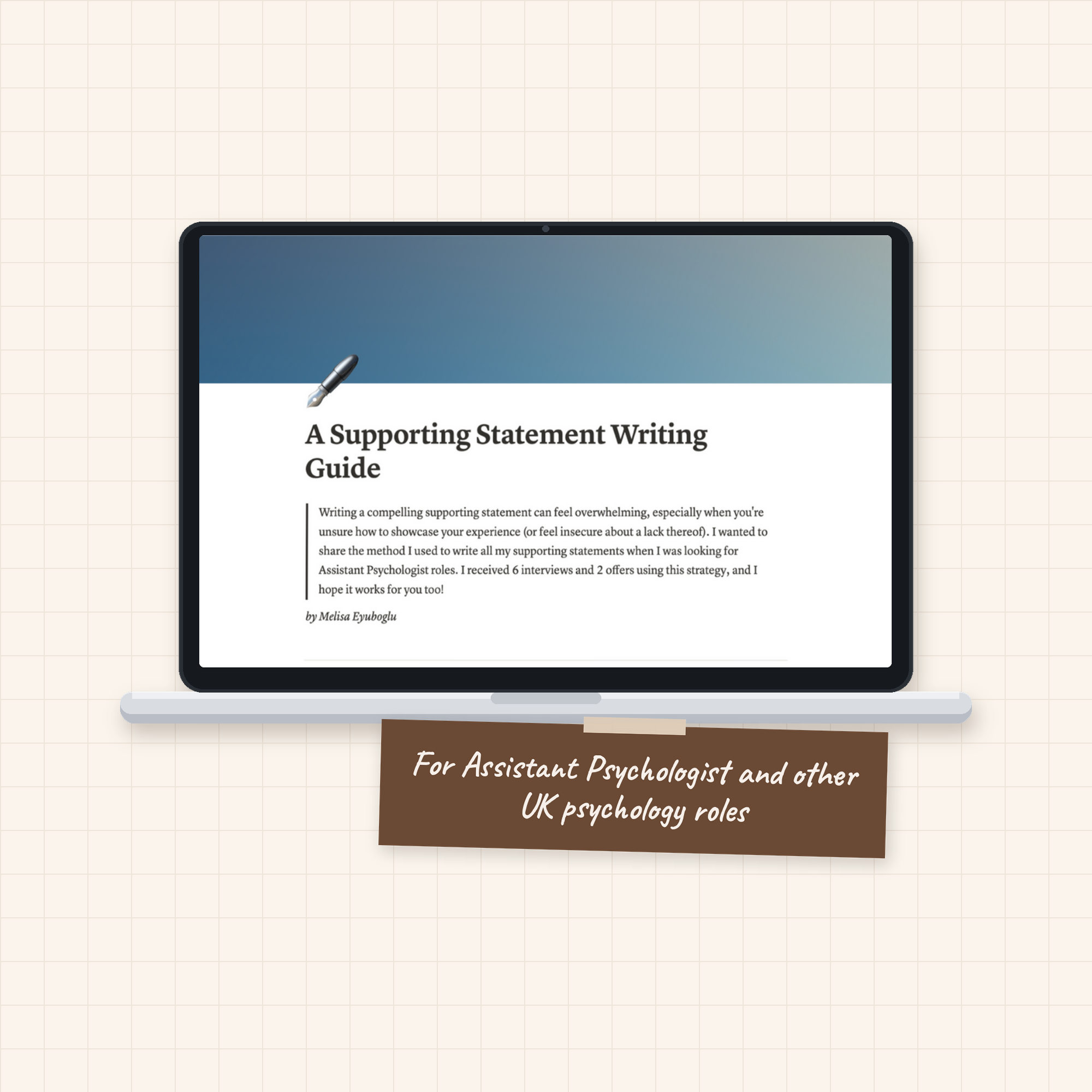 Supporting Statement Writing Guide
