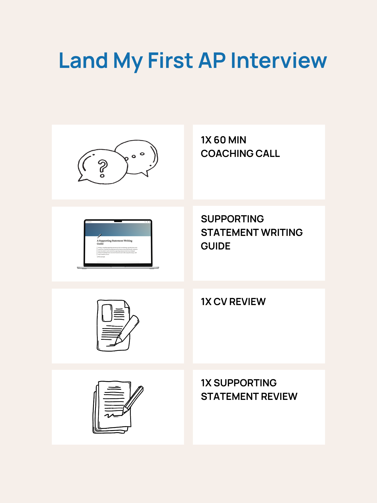 Land My First AP Interview