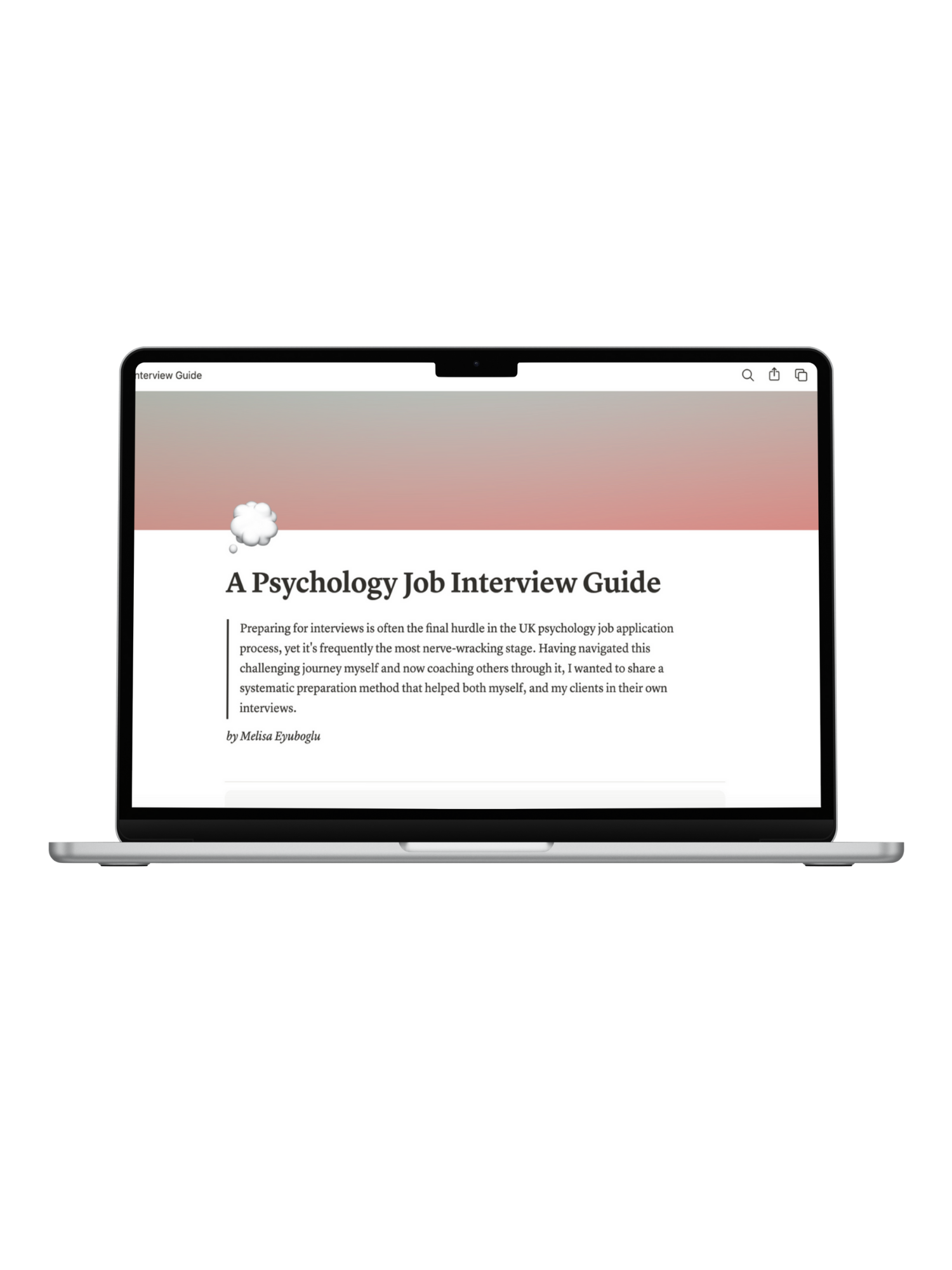 Psychology Job Interview Guide – Psychology Career Coaching