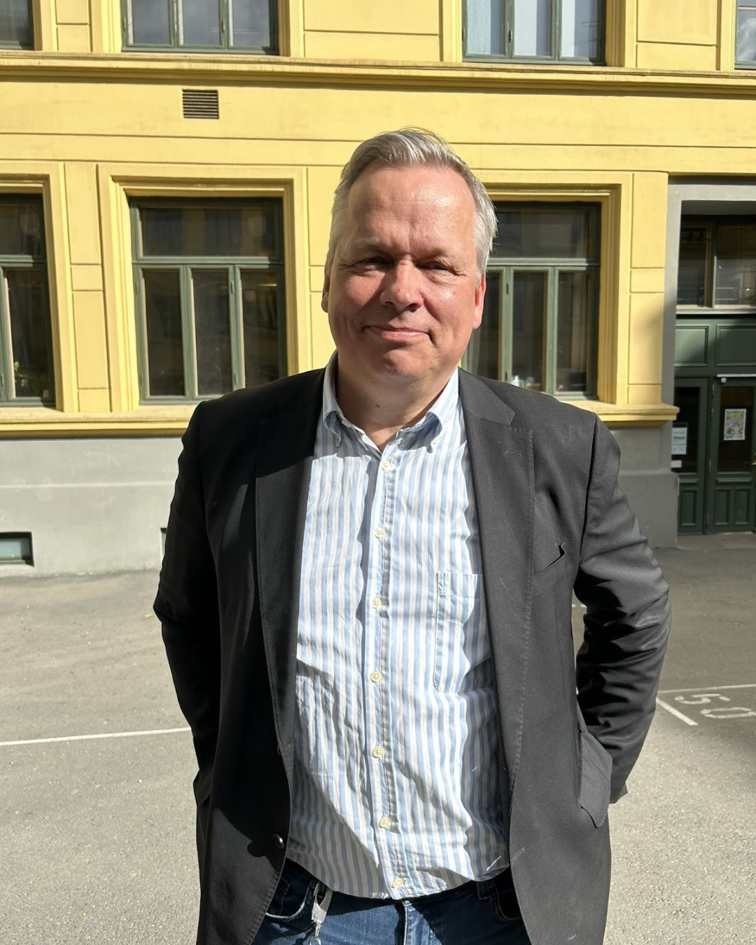 Intervju med rektor ved Møllergata skole, Alf Thomas Ringdal
