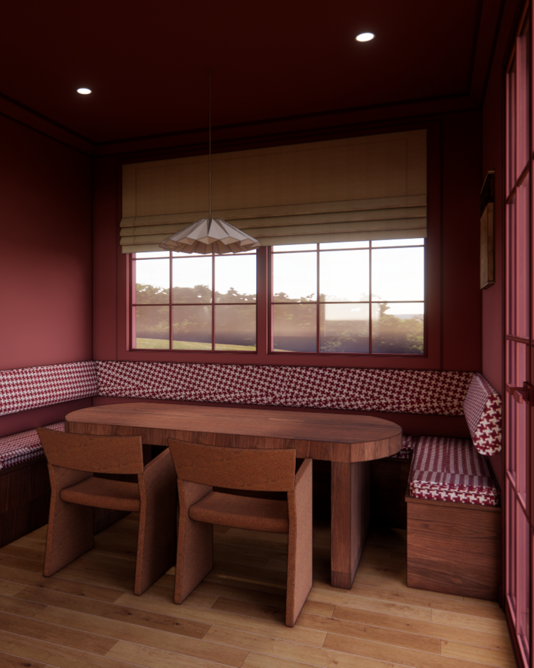 monochromatic colour drenched interior design modern farmhouse home