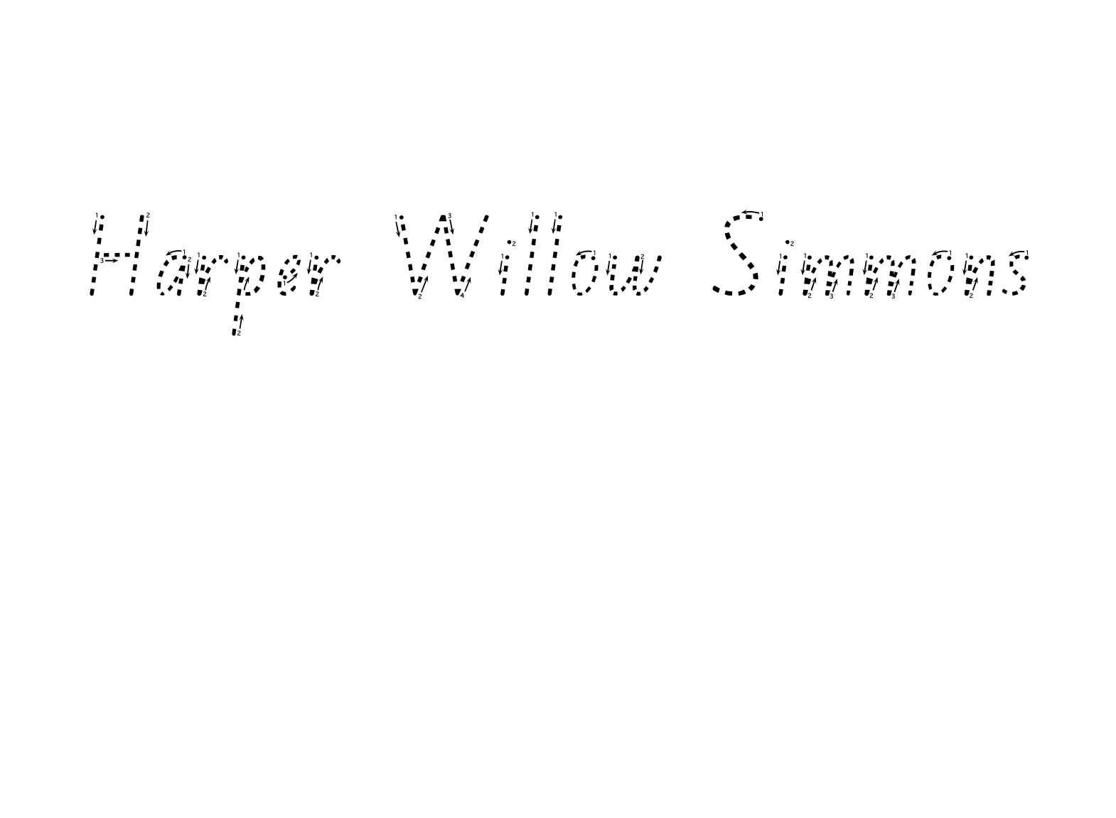 Personalised Name Bundle