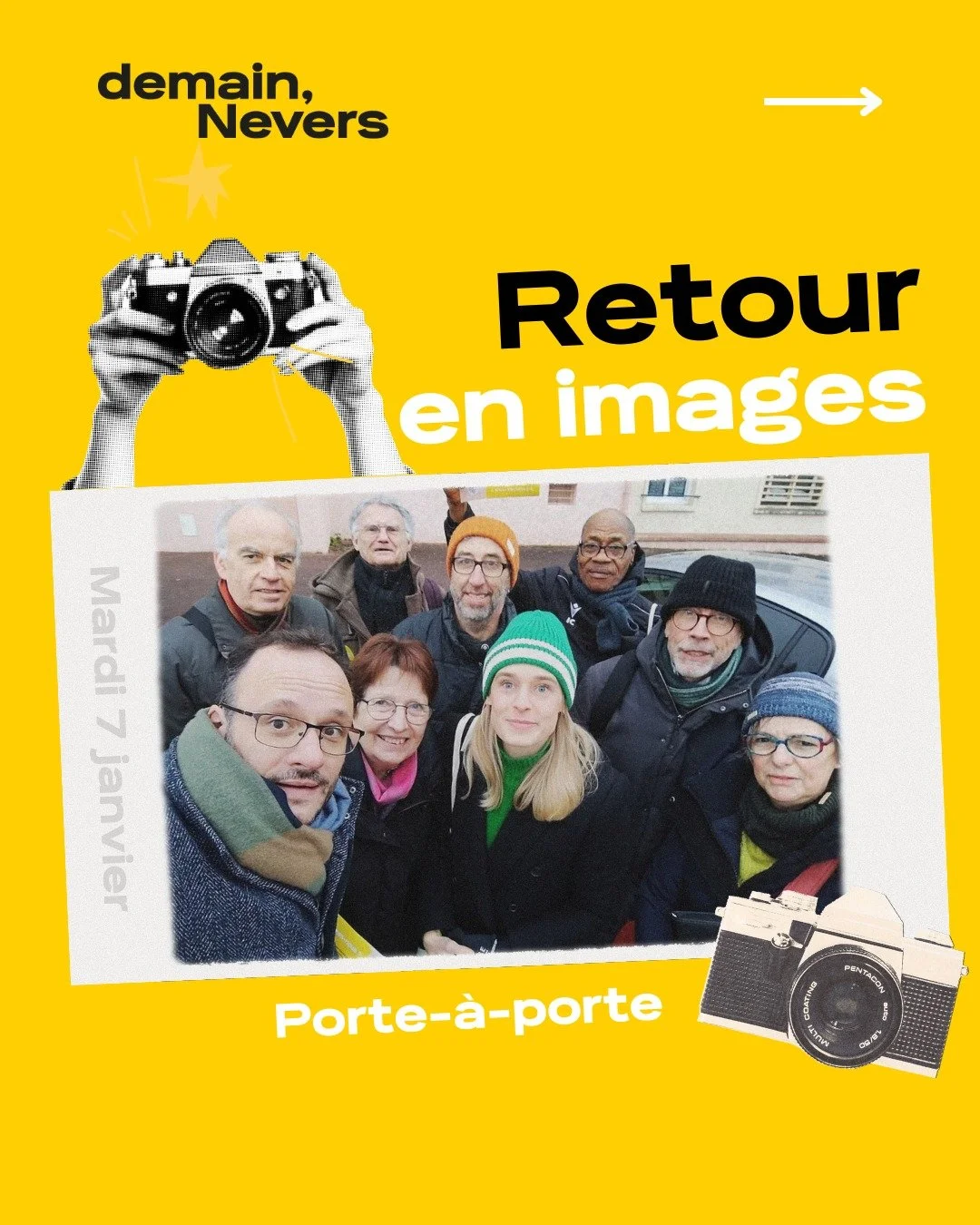 Qu&rsquo;il pleuve, qu&rsquo;il vente&hellip; ou qu&rsquo;il fasse &ndash;3&deg;, nos militantes et militants ne reculent devant rien pour venir &agrave; votre rencontre !🚪❄️

Des &eacute;changes sinc&egrave;res, des attentes fortes, mais aussi beau