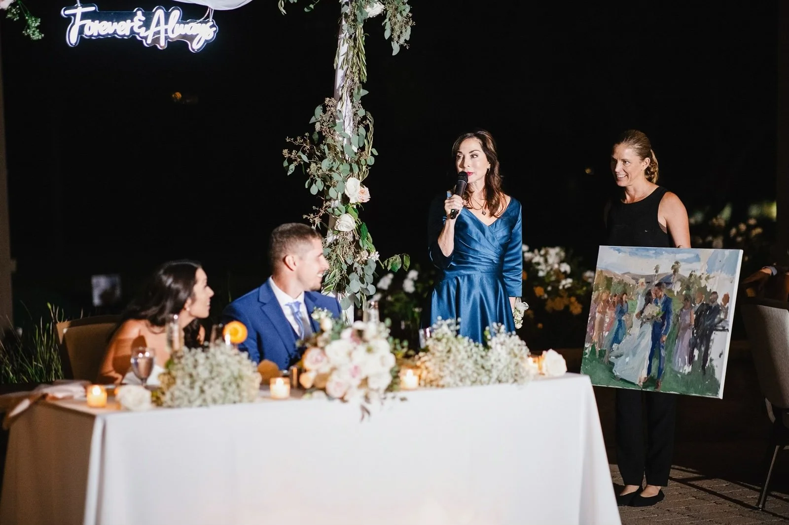 How to Surprise a Couple with a Live Wedding Painter