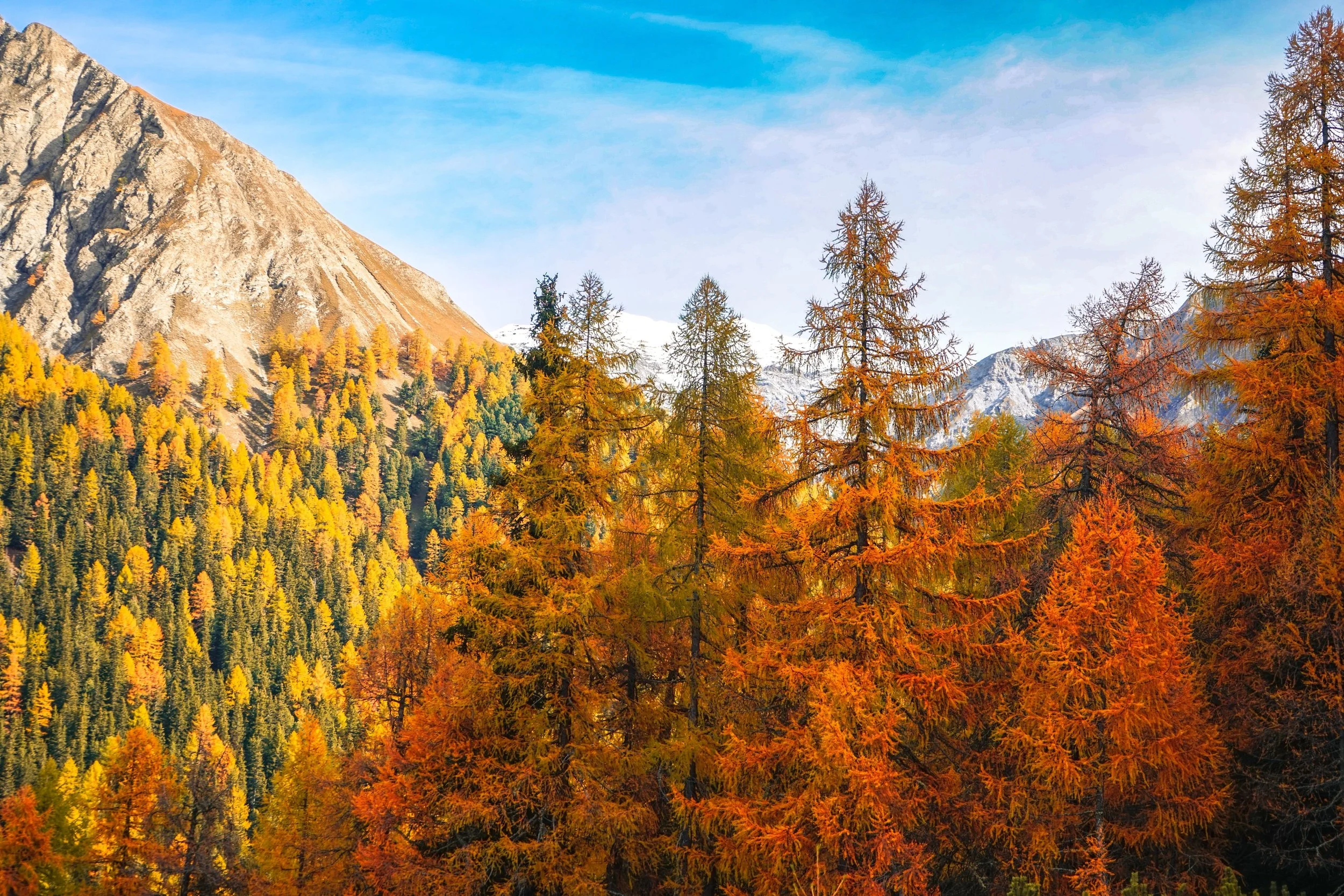 Das Engadin im Herbst