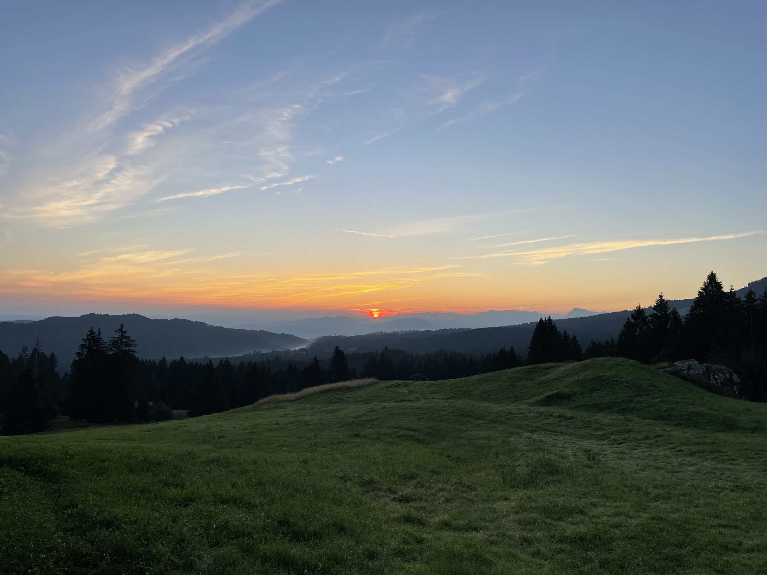 Innehalten in the Swiss Alps