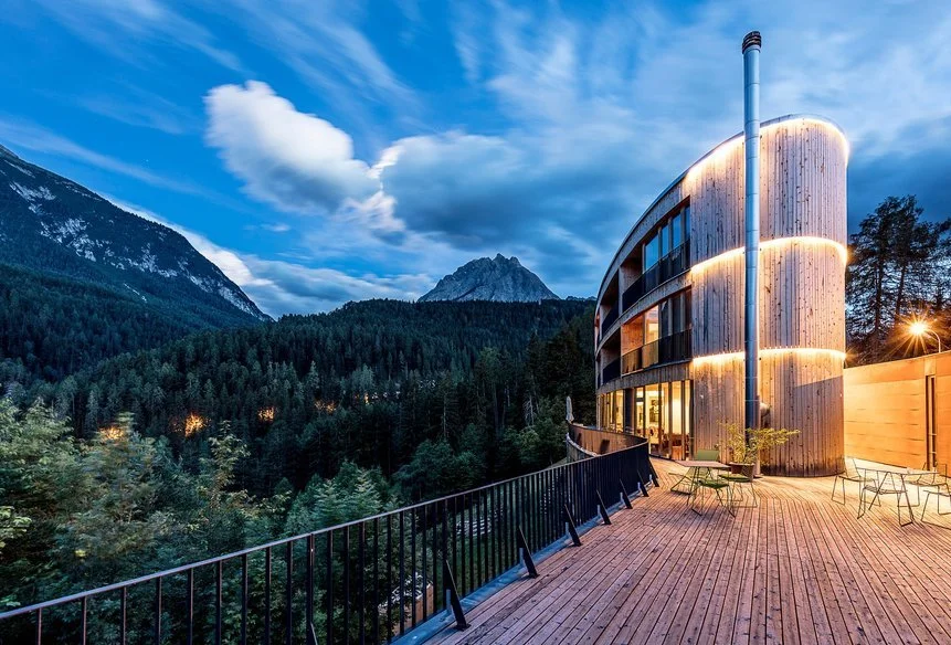 Hotel Arnica Scuol - die Ellipse