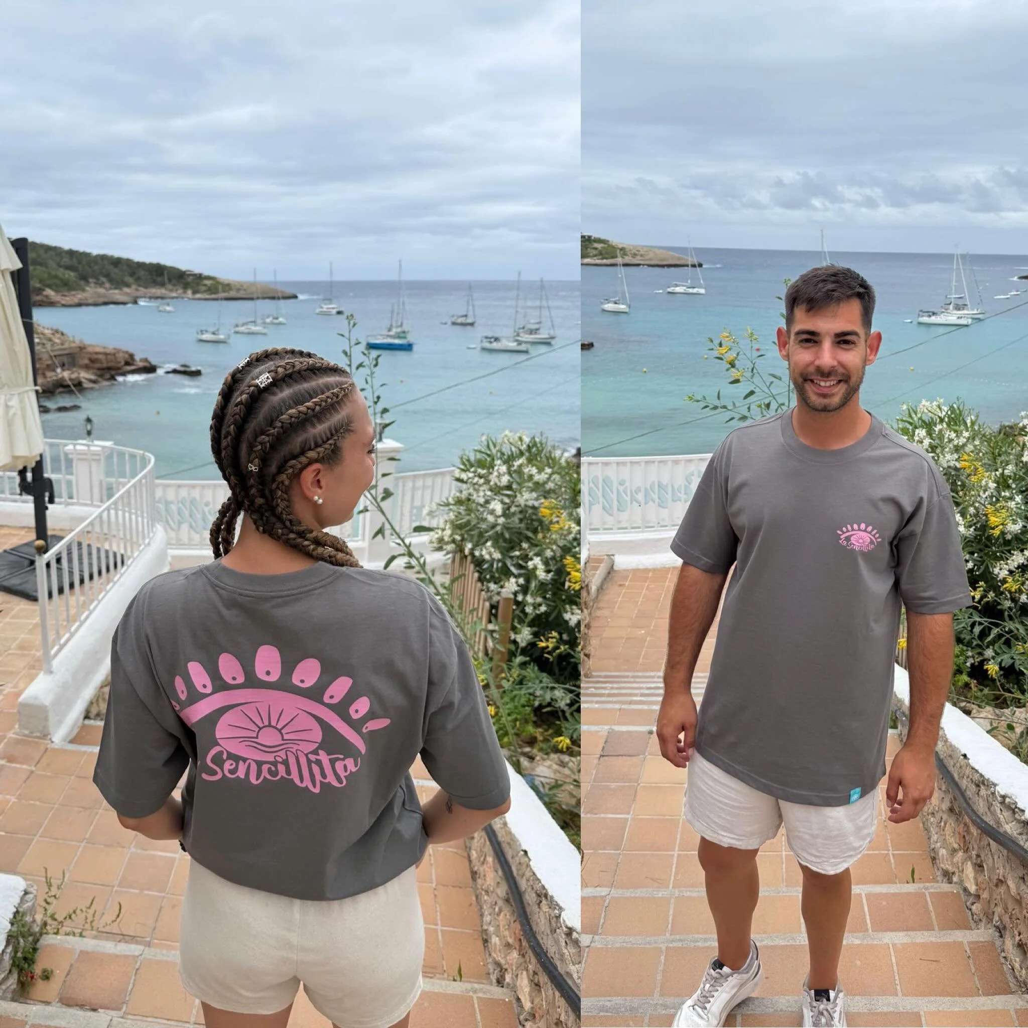 Dise&ntilde;os exclusivos que capturan la esencia de La Sencillita. Nuestros modelos ya sienten la energ&iacute;a de la isla. 🩷🩵🤍

&iexcl;Consigue la tuya antes de que vuele!😉
Estas camisetas han sido creadas para disfrutar y para lucir con el es