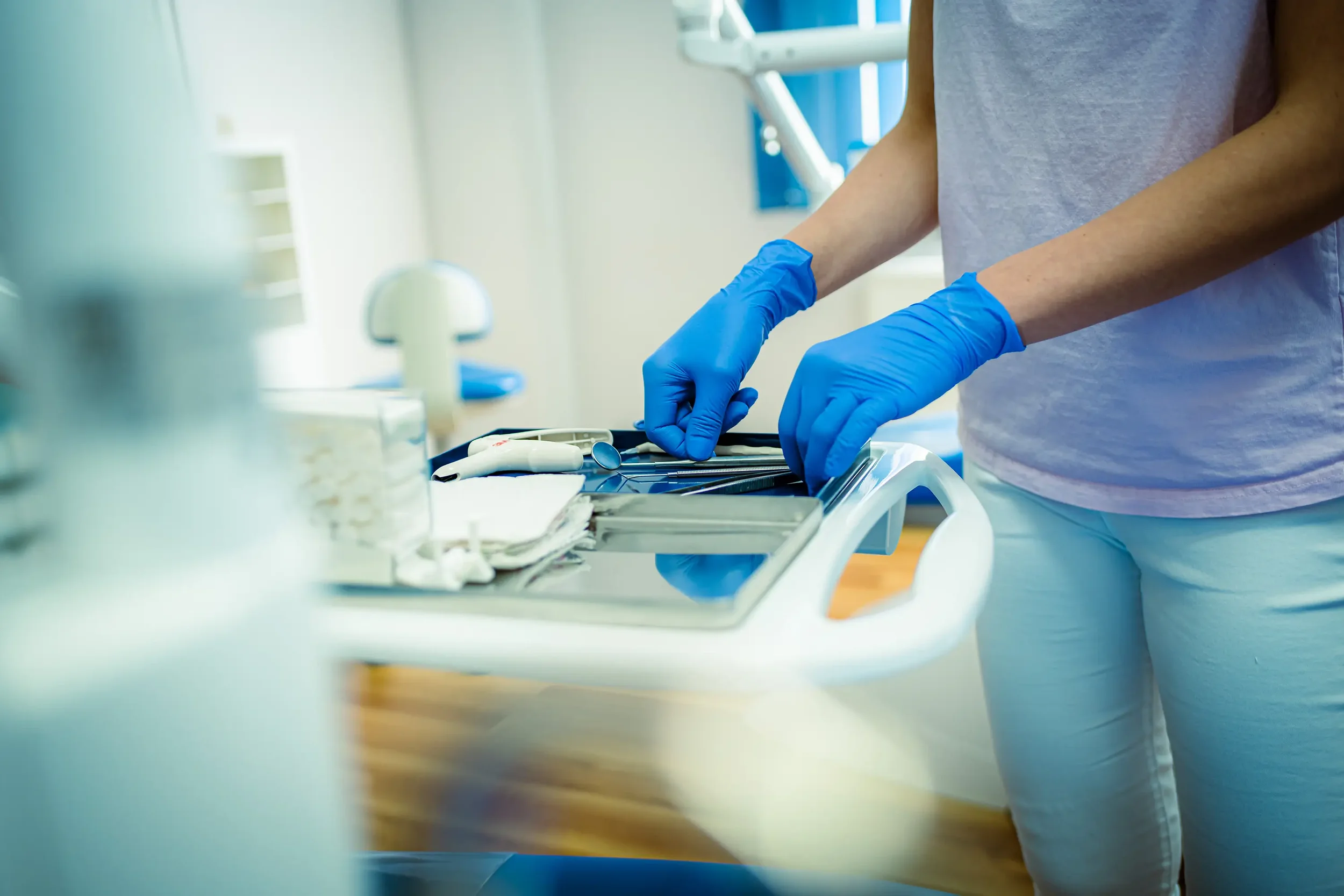 Behandlungsaufnahme Praxisfotografie in einer modernen Zahnarztpraxis – vertraulich & patientenfreundlich in Falkensee.