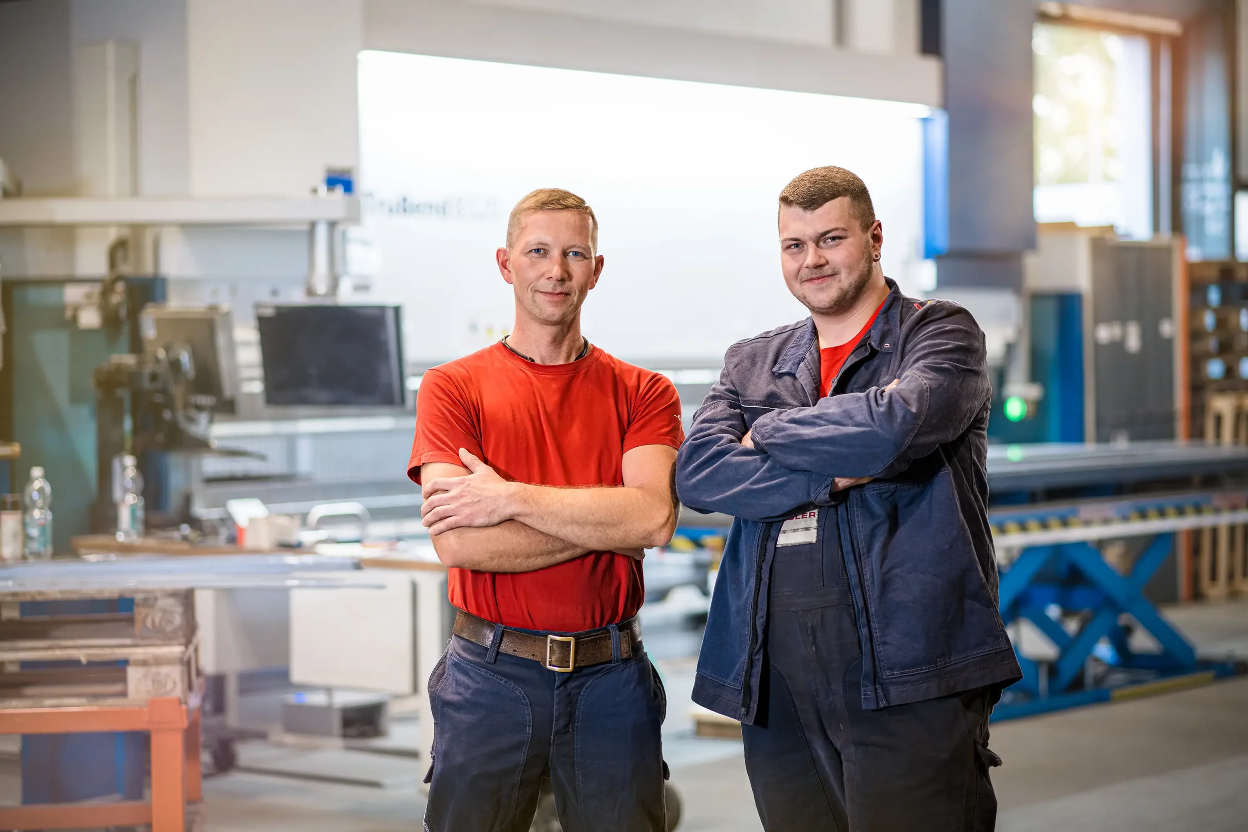 Hochwertige Unternehmensfotografie in Prignitz – Mitarbeiterportraits im echten Arbeitsumfeld.