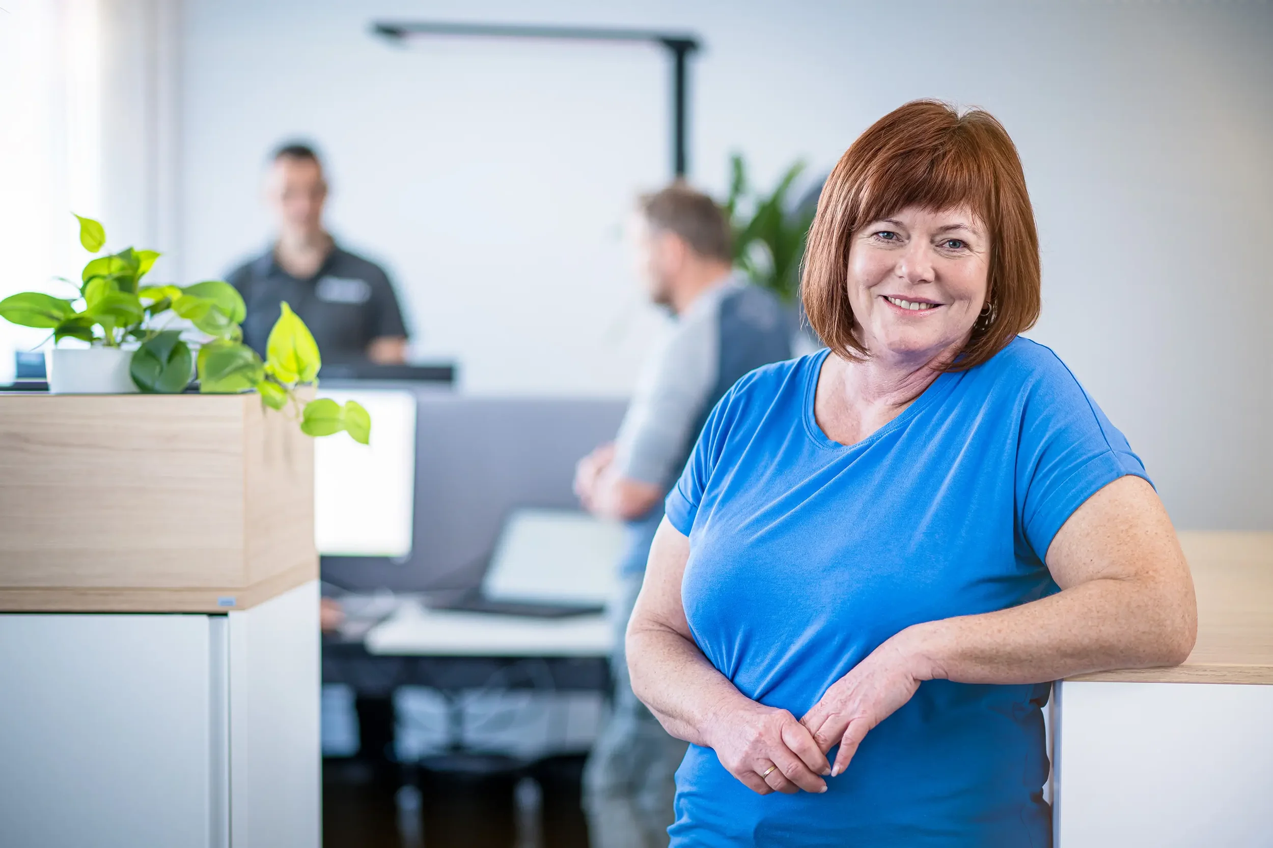 Professionelle Mitarbeiter- und Arbeitsplatzportraits für Unternehmen in Spandau – authentisch und hochwertig.