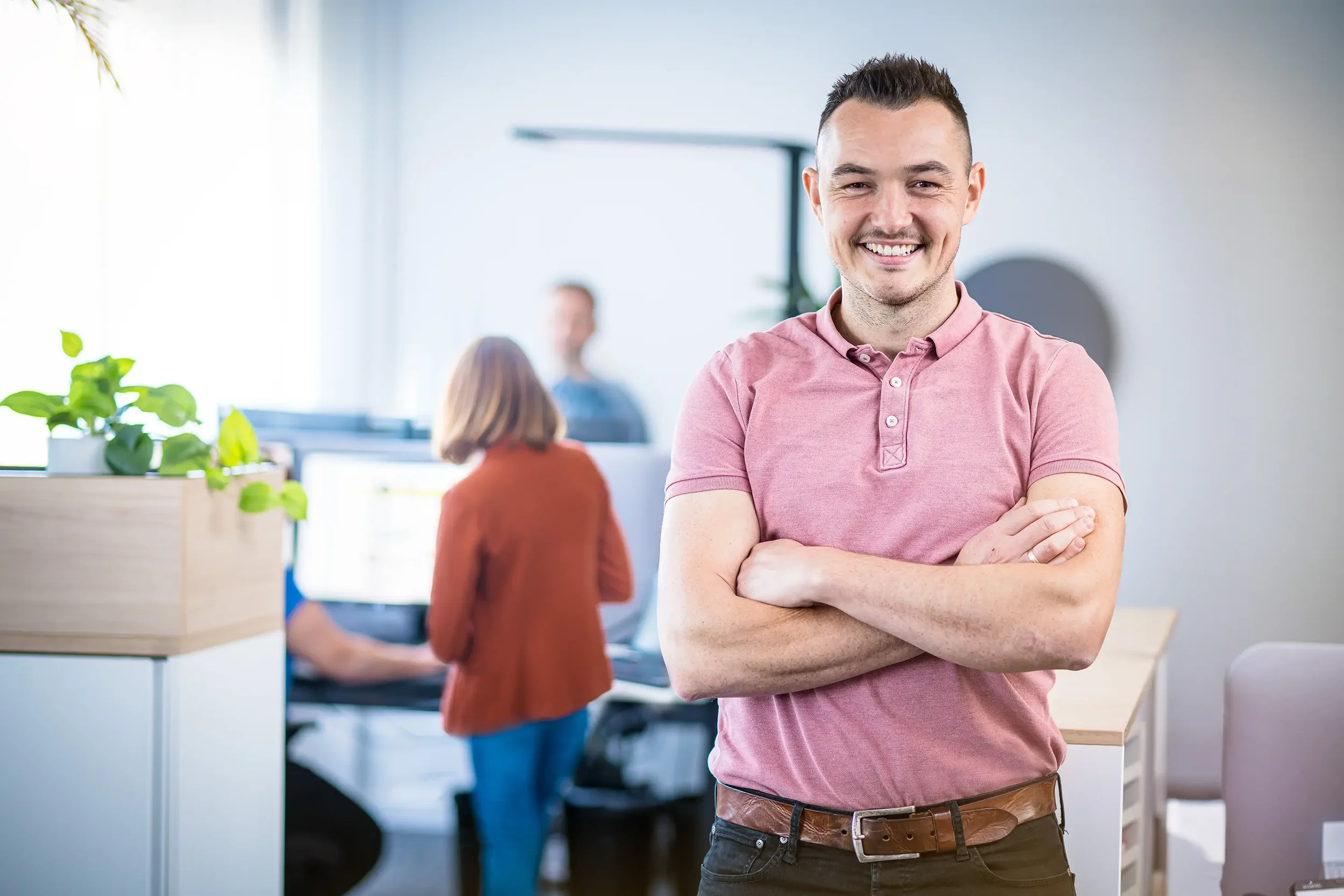 Moderne Businessportraits und Arbeitsumfeld-Fotografie für Firmen und Teams in Brandenburg an der Havel.