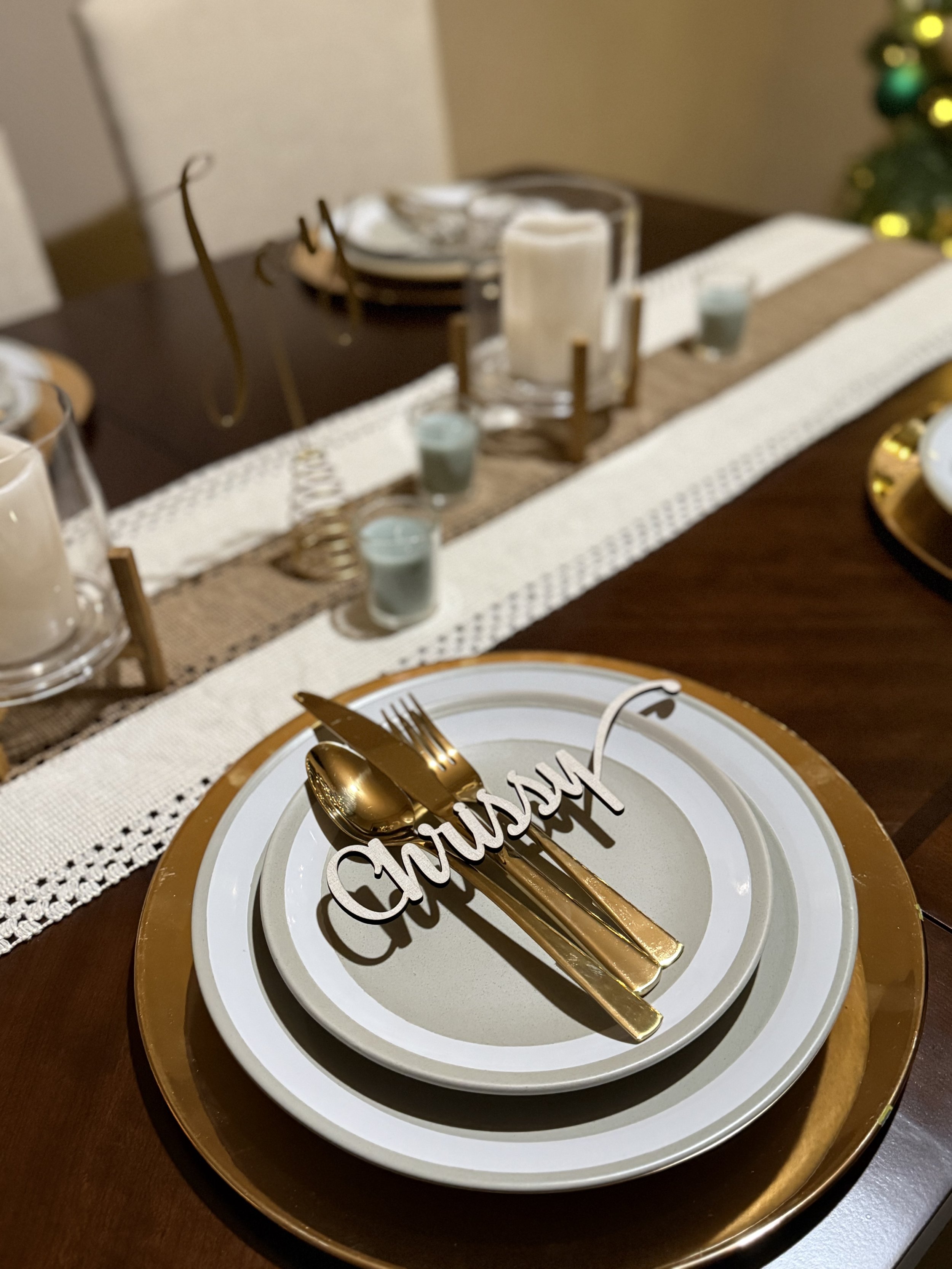 Script Word Sign Acrylic