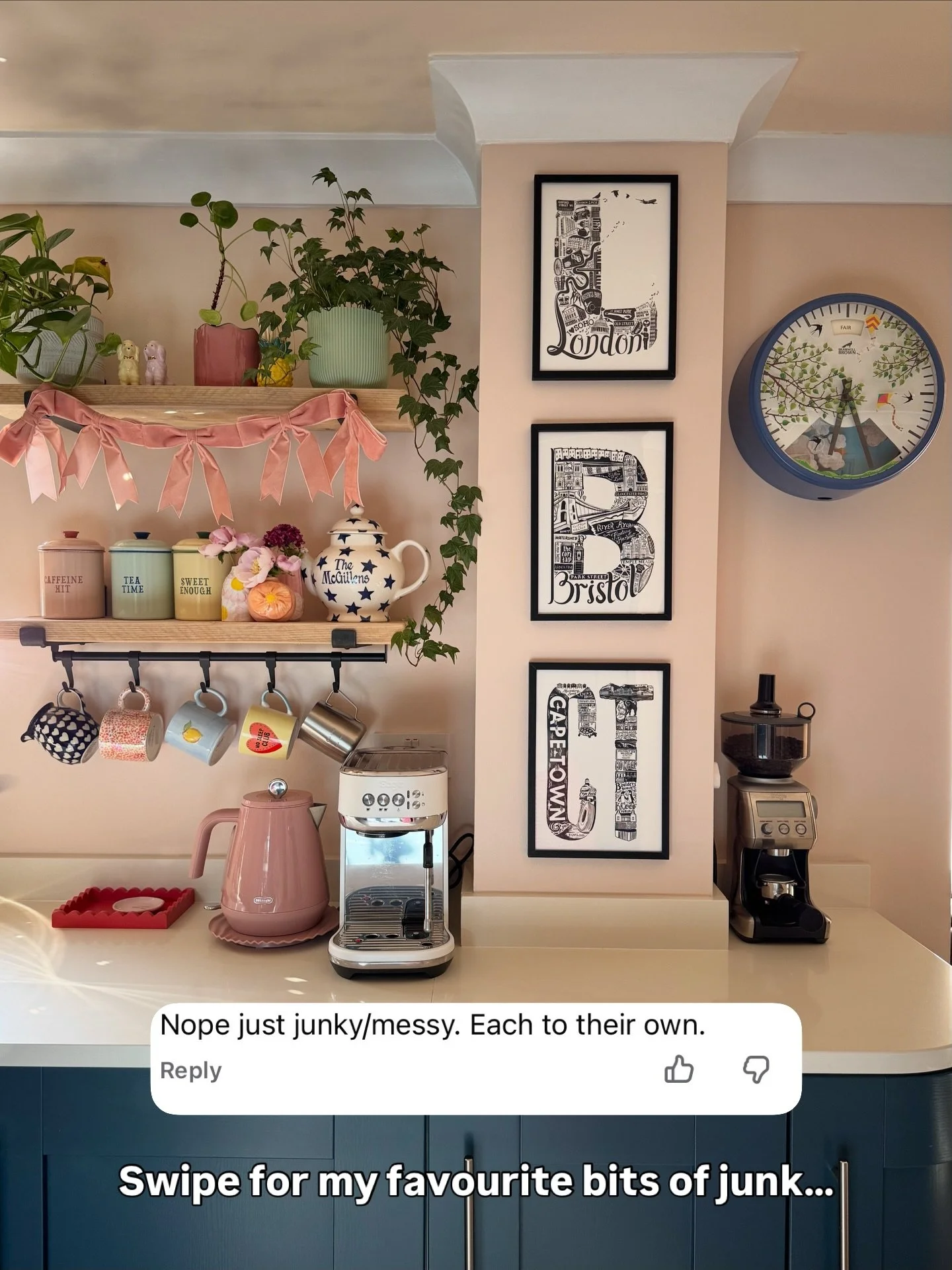 When one women&rsquo;s junk is another women&rsquo;s treasure&hellip;

I love collecting special treasures, I think it&rsquo;s what makes a home eclectic and truly unique 🩷

Treasures in my home | risogrpah print collection | kitchen art gallery | o