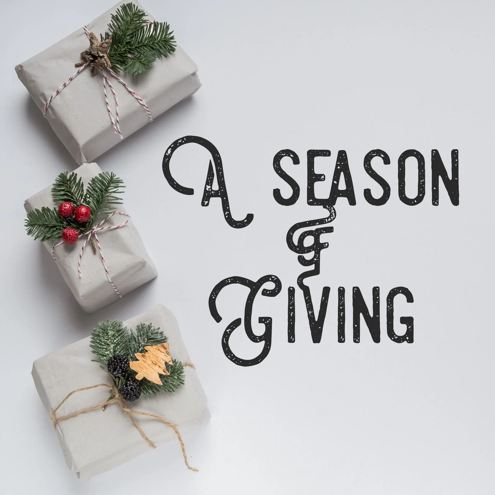 A Season of Giving
