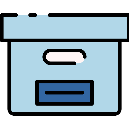 Archive box icon