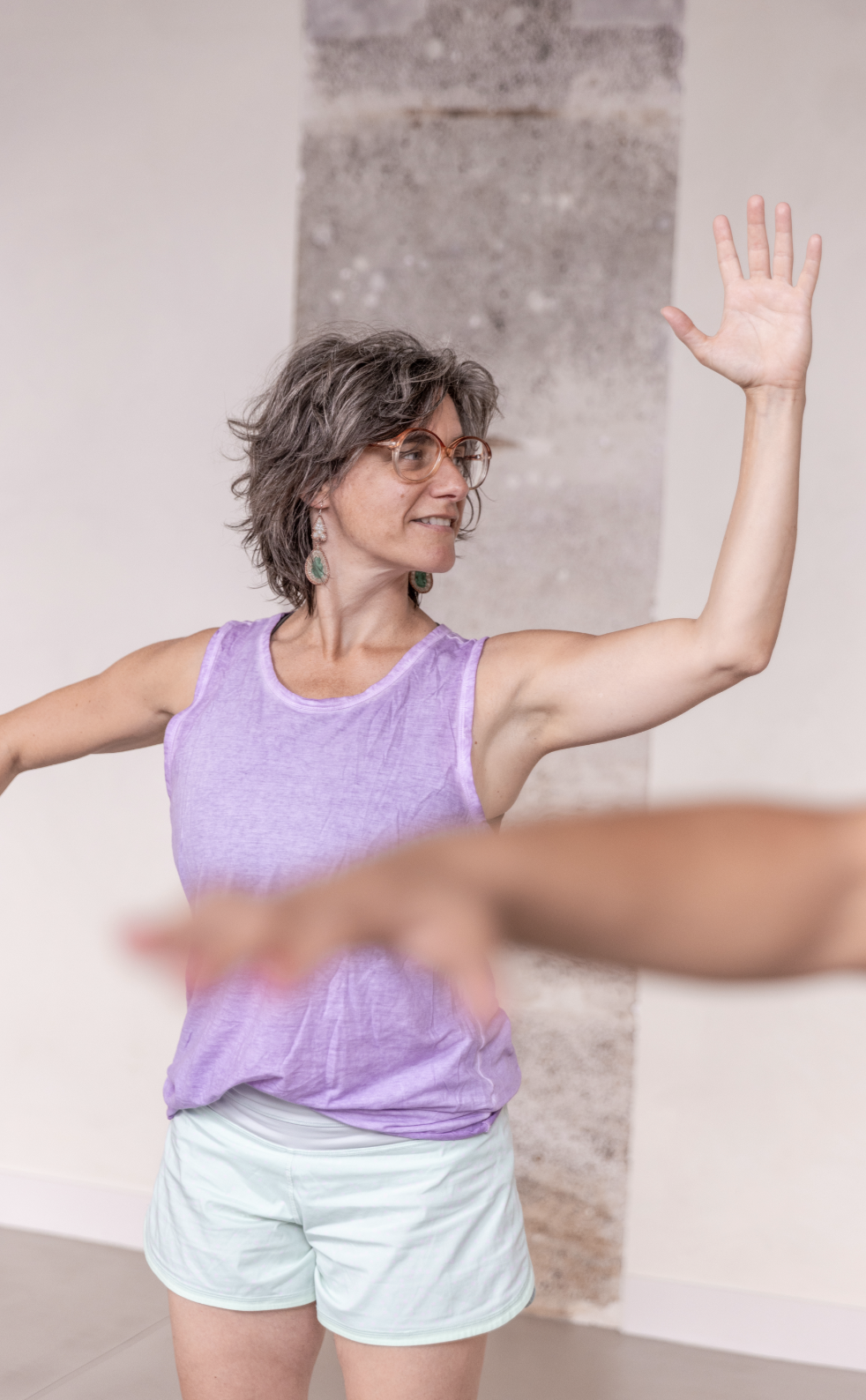 Cécile Angleraud professeure de Pilates à Paris La Canopée