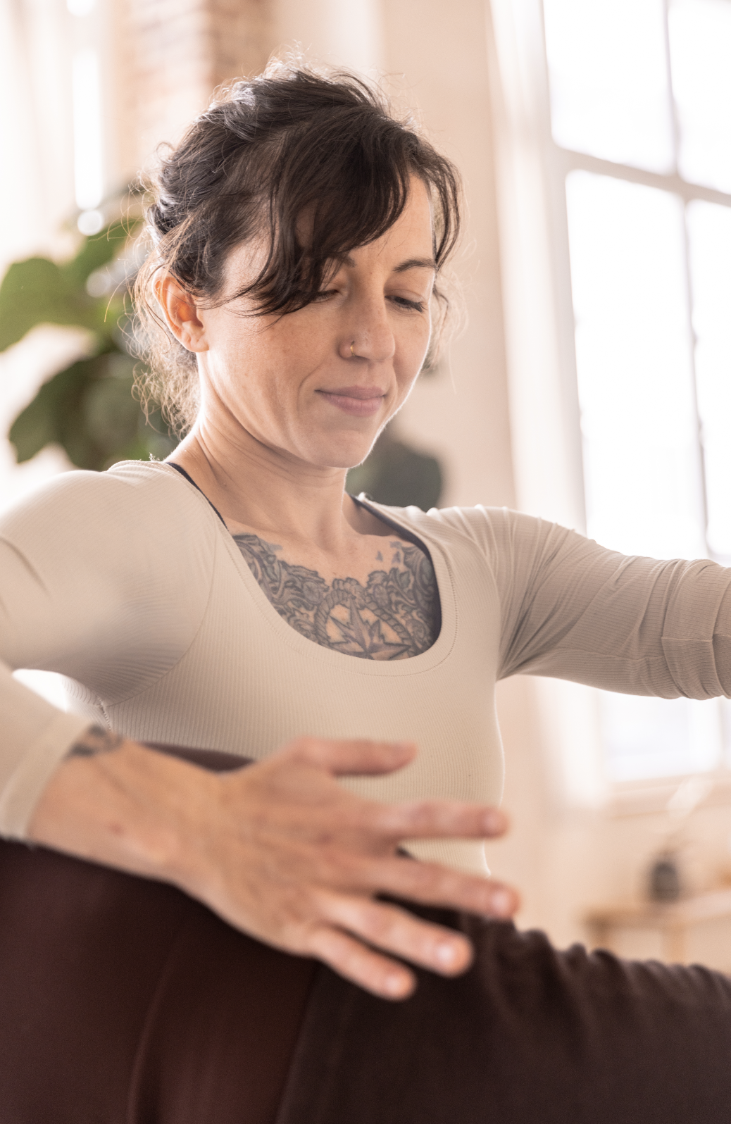 Lori Bergeron professeure de yoga à Paris La Canopée