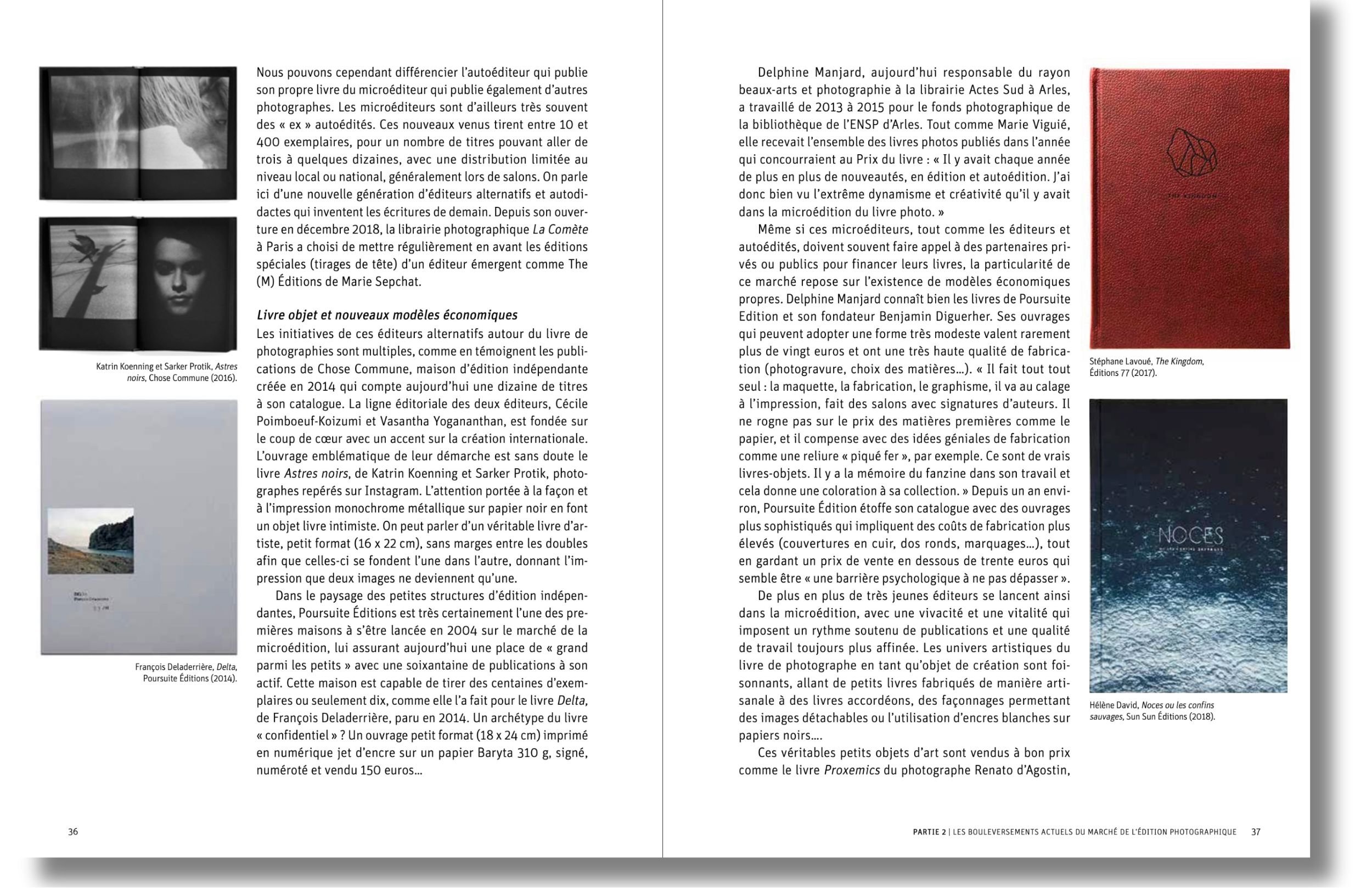 Essai sur les évolutions et transformations du marché de l'édition photographique en France par Céline Ravier, photographe et autrice à Marseille