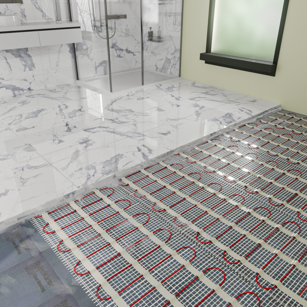 Underfloor Heating for Ceramic Flooring.