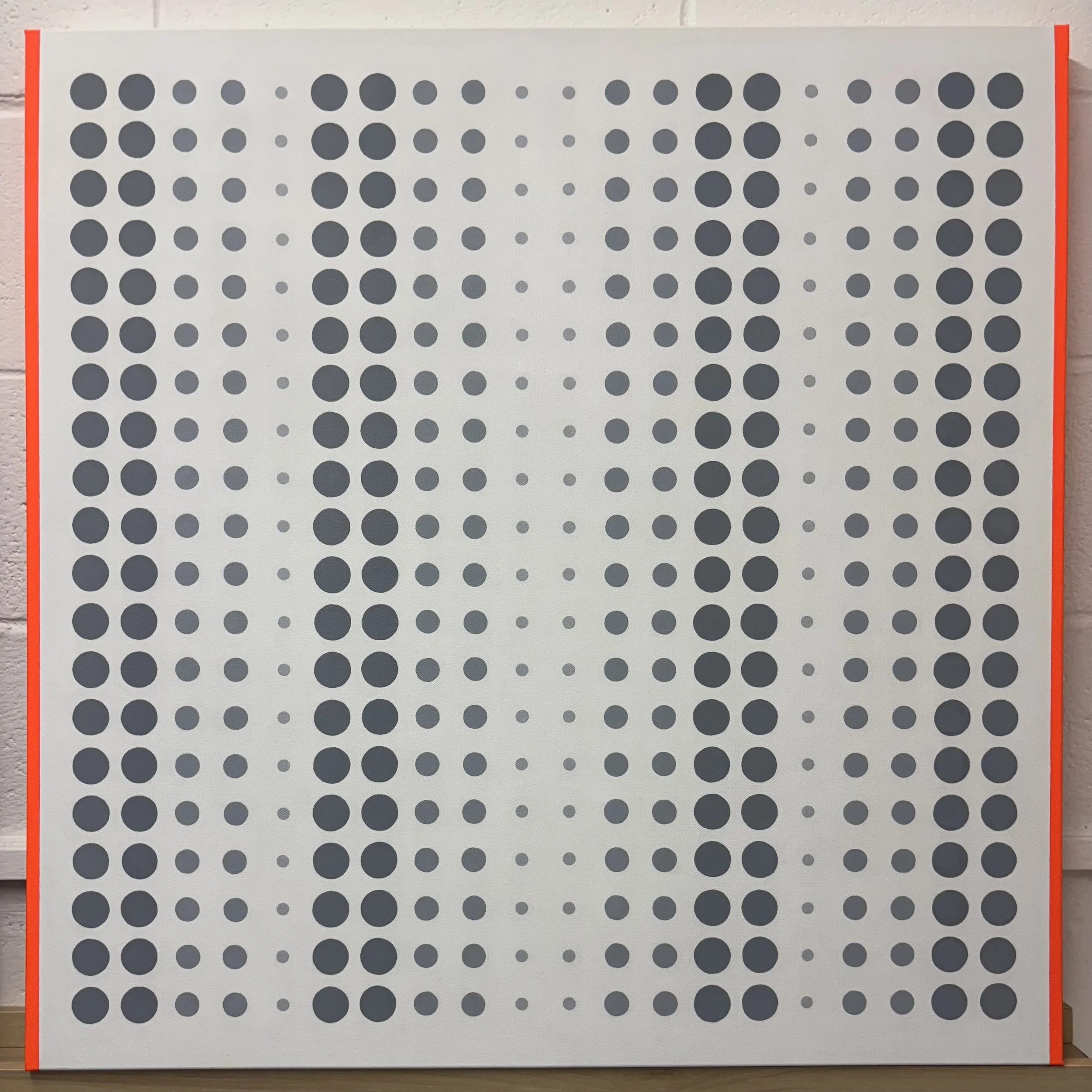 Quo Vadis?, 2025, Acrylic on Canvas, 76 x 76 cm (SOLD)