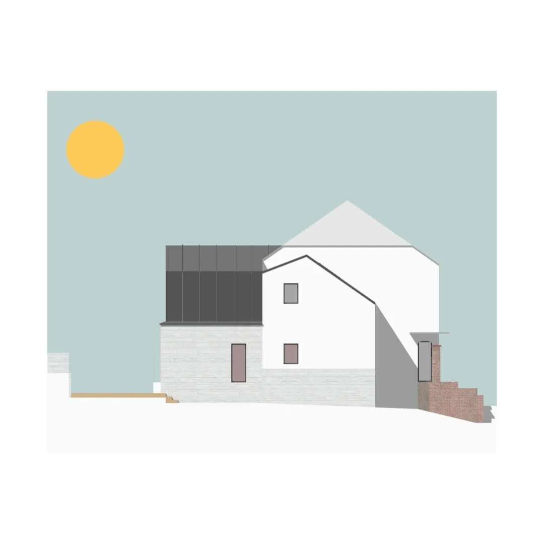 Abstract renders of a project we currently have on the drawing board. 

Proposals for a two storey side and rear extension to a semi-detached villa in Glasgow. 

Get in touch if you&rsquo;re looking to make any changes to your house this year!

#tall