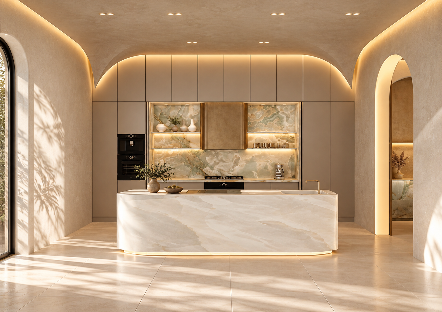 Lighting design of kitchen