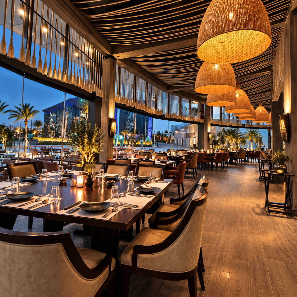 Restaurant Lighting _ Φωτισμός Εστιατορίου