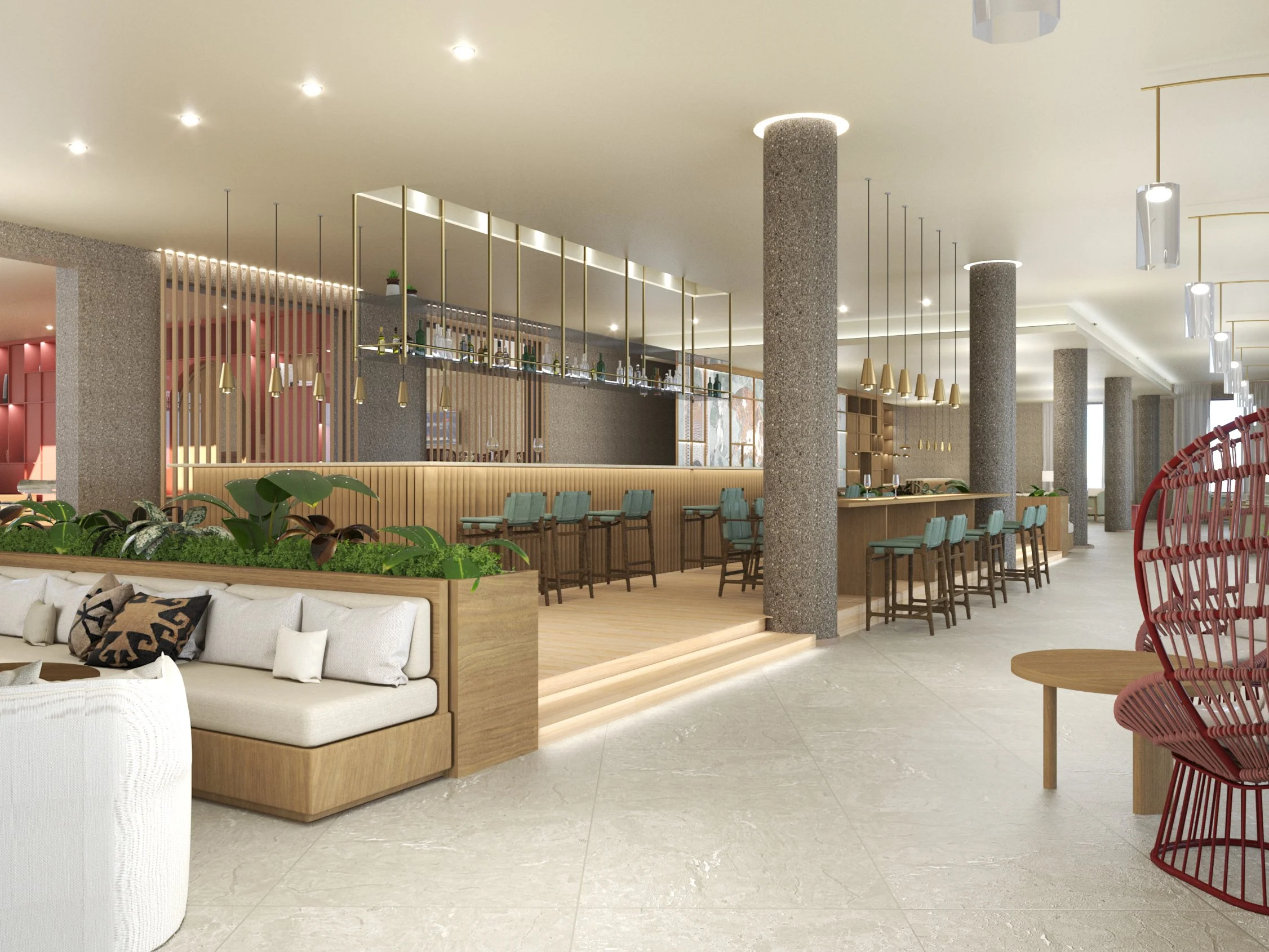 hotel lighting design | φωτισμος ξενοδοχειου