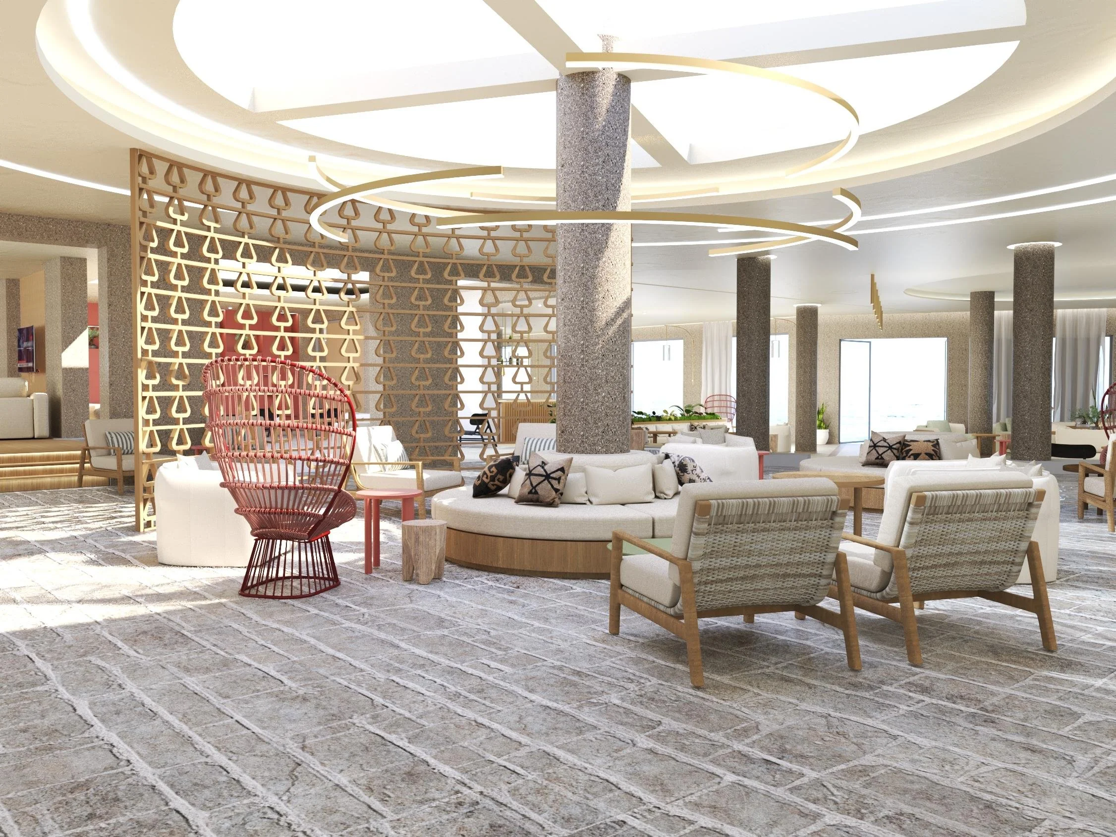 hotel lighting design | φωτισμος ξενοδοχειου