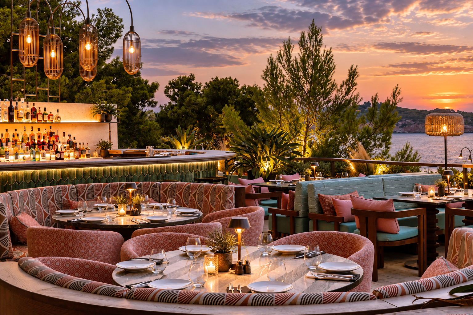 restaurant lighting | bespoke lighting | luxury lighting | αρχιτεκτονικος φωτισμος | εστιαση | εστιατοριο 