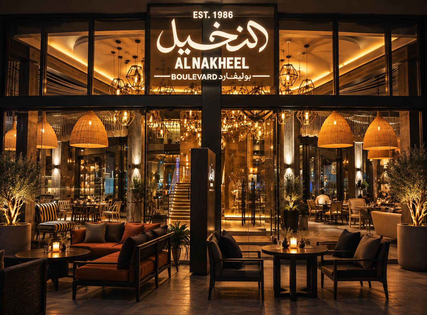 Restaurant Lighting _ Φωτισμός Εστιατορίου