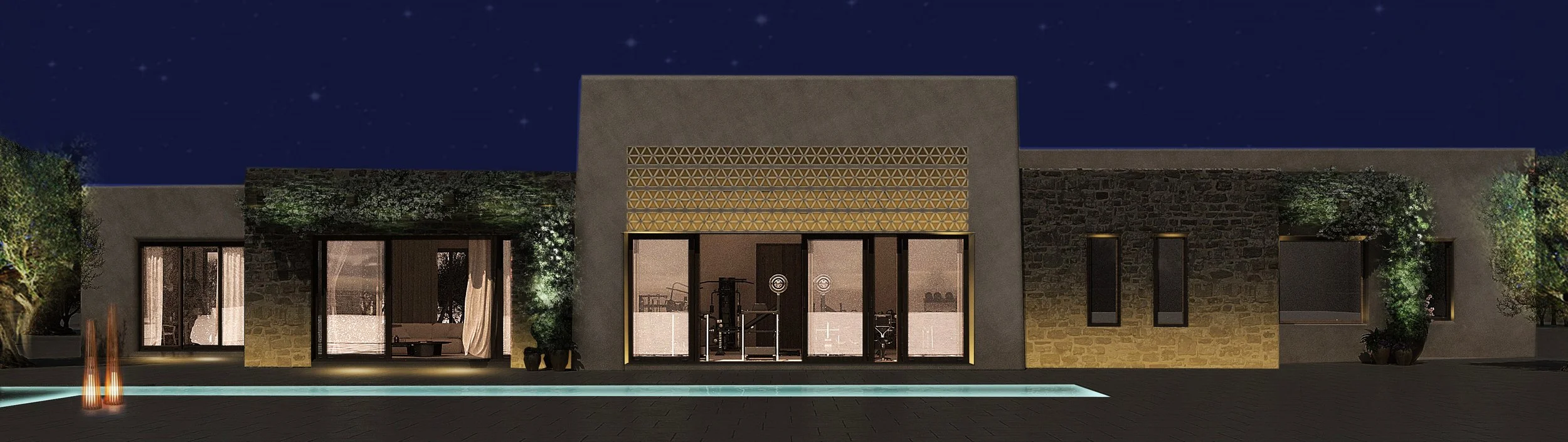 residential lighting - interior - exterior - εσωτερικος εξωτερικος φωτισμος κατοικιας