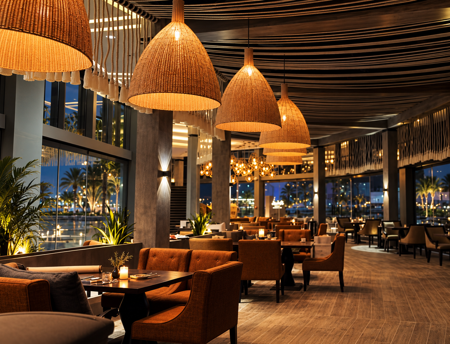 Restaurant Lighting _ Φωτισμός Εστιατορίου