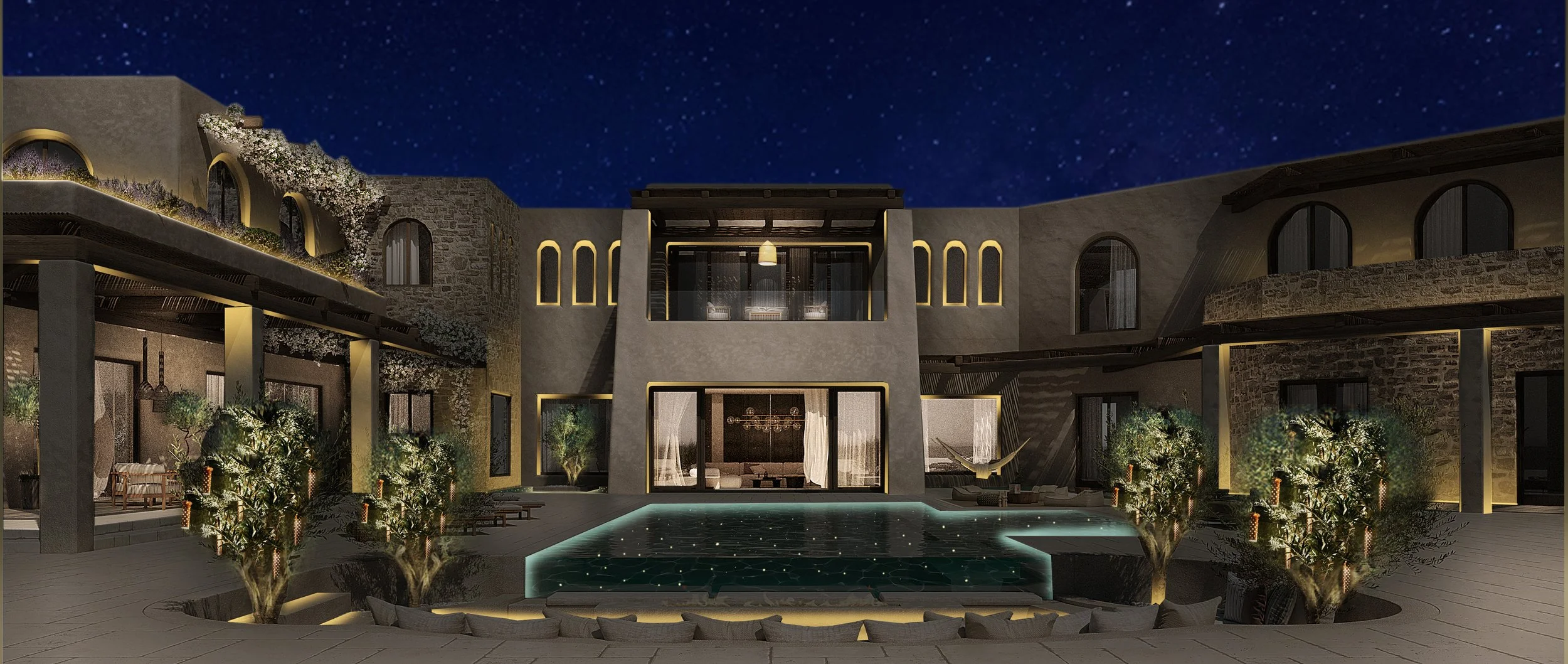 residential lighting - interior - exterior - εσωτερικος εξωτερικος φωτισμος κατοικιας