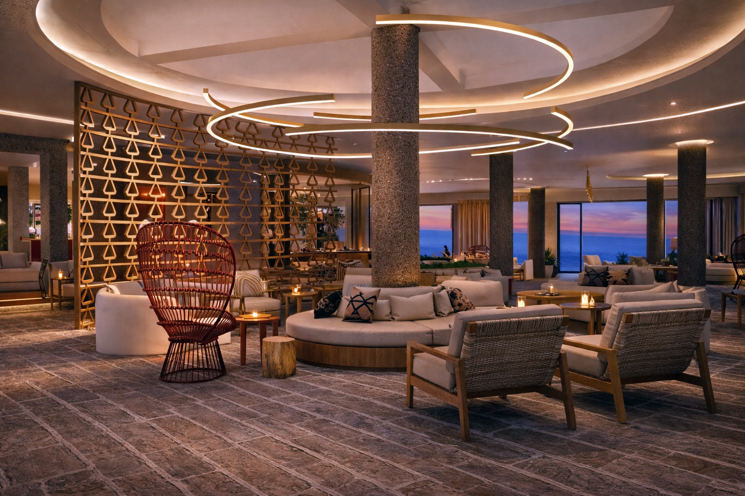 hotel lighting design | φωτισμος ξενοδοχειου