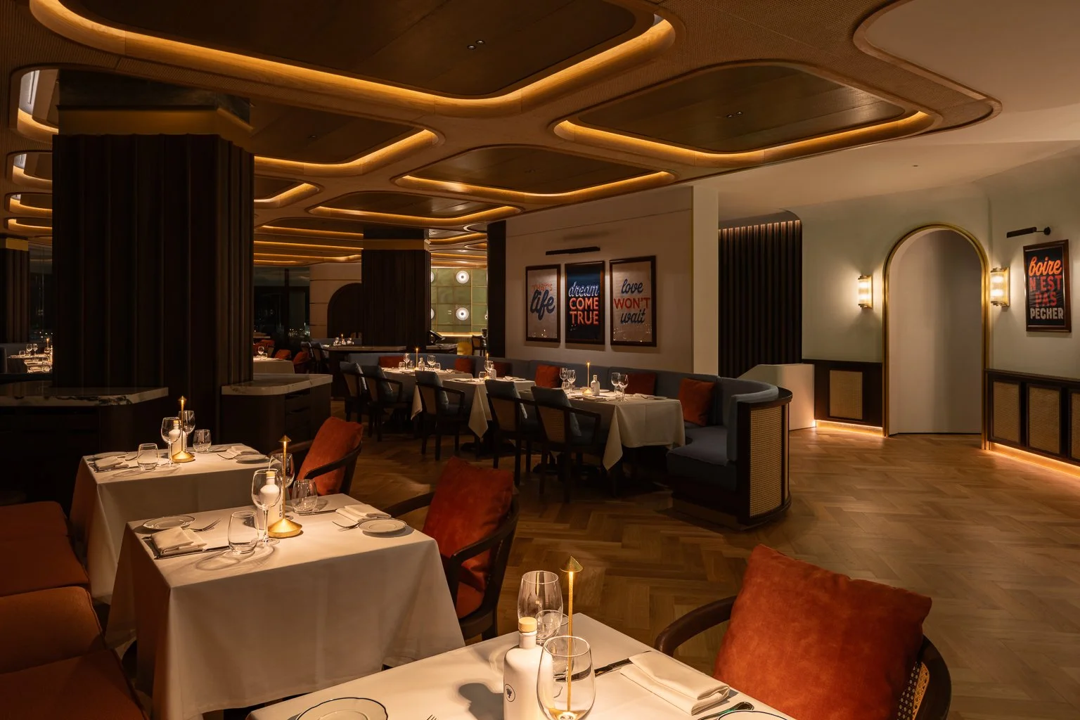 restaurant lighting | luxury lighting | interior lighting | αρχιτεκτονικος φωτισμος | εστιαση