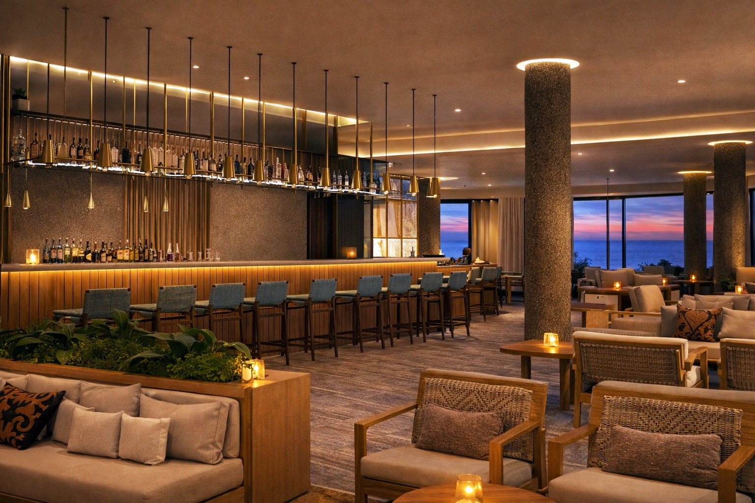 hotel lighting design | φωτισμος ξενοδοχειου