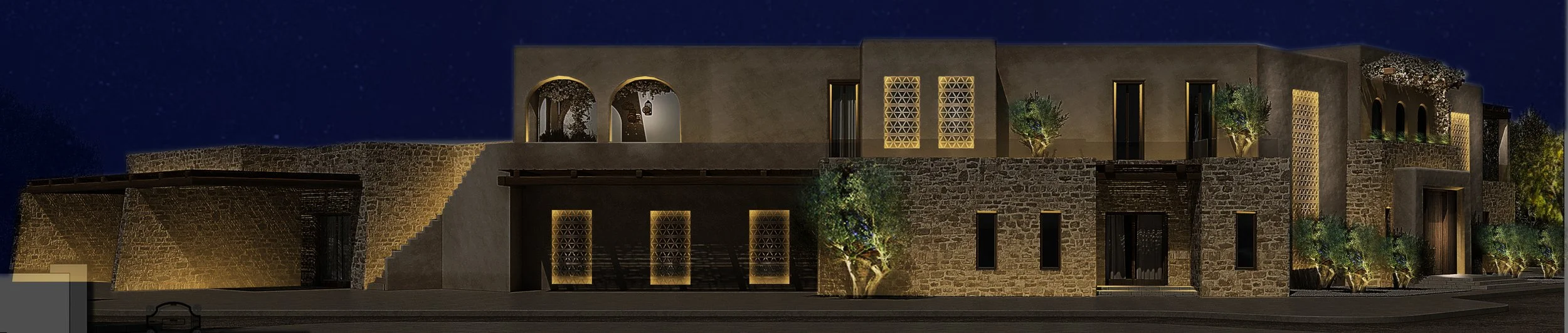 residential lighting - interior - exterior - εσωτερικος εξωτερικος φωτισμος κατοικιας