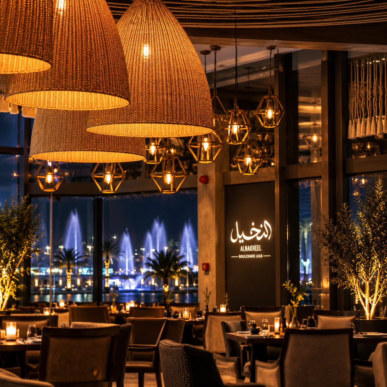 Restaurant Lighting _ Φωτισμός Εστιατορίου