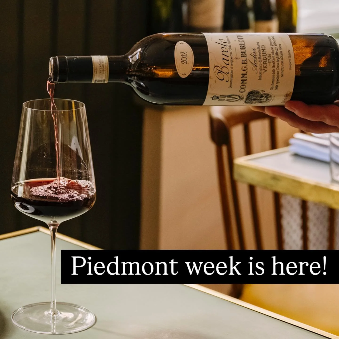 Piedmont week is finally here! Join us at Duchy this week to celebrate and sample all that this culinary Mecca has to offer. The team has been working hard all last week in preparation, with a total overhaul of the food, wine and cocktail menus! 

Fr