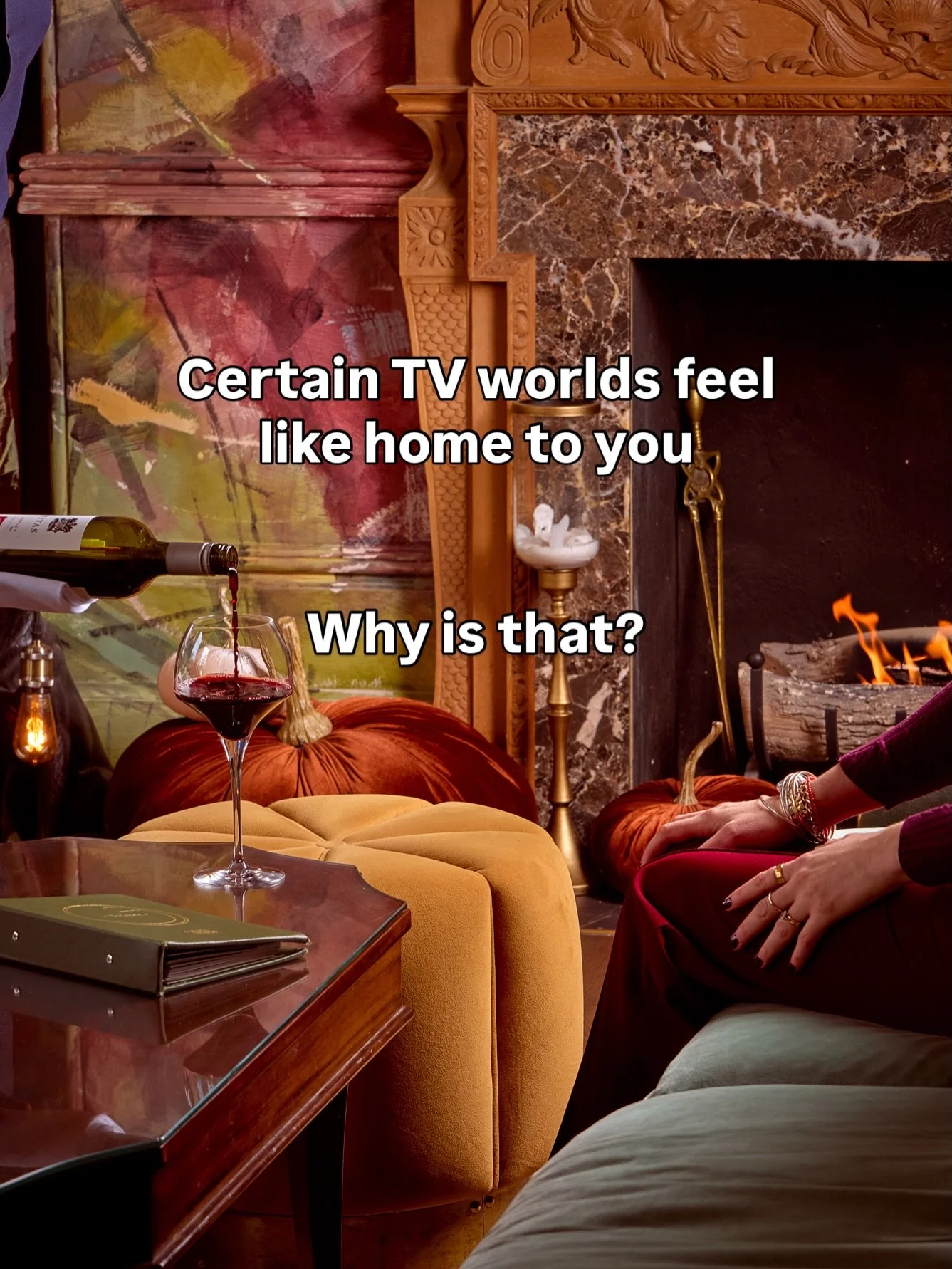 On Substack, I write about art direction, brand worlds, and building creative work that feels intentional, not following the latest trends or copying others work 🎞️

This week we&rsquo;re talking about how the TV worlds you keep returning to can be 