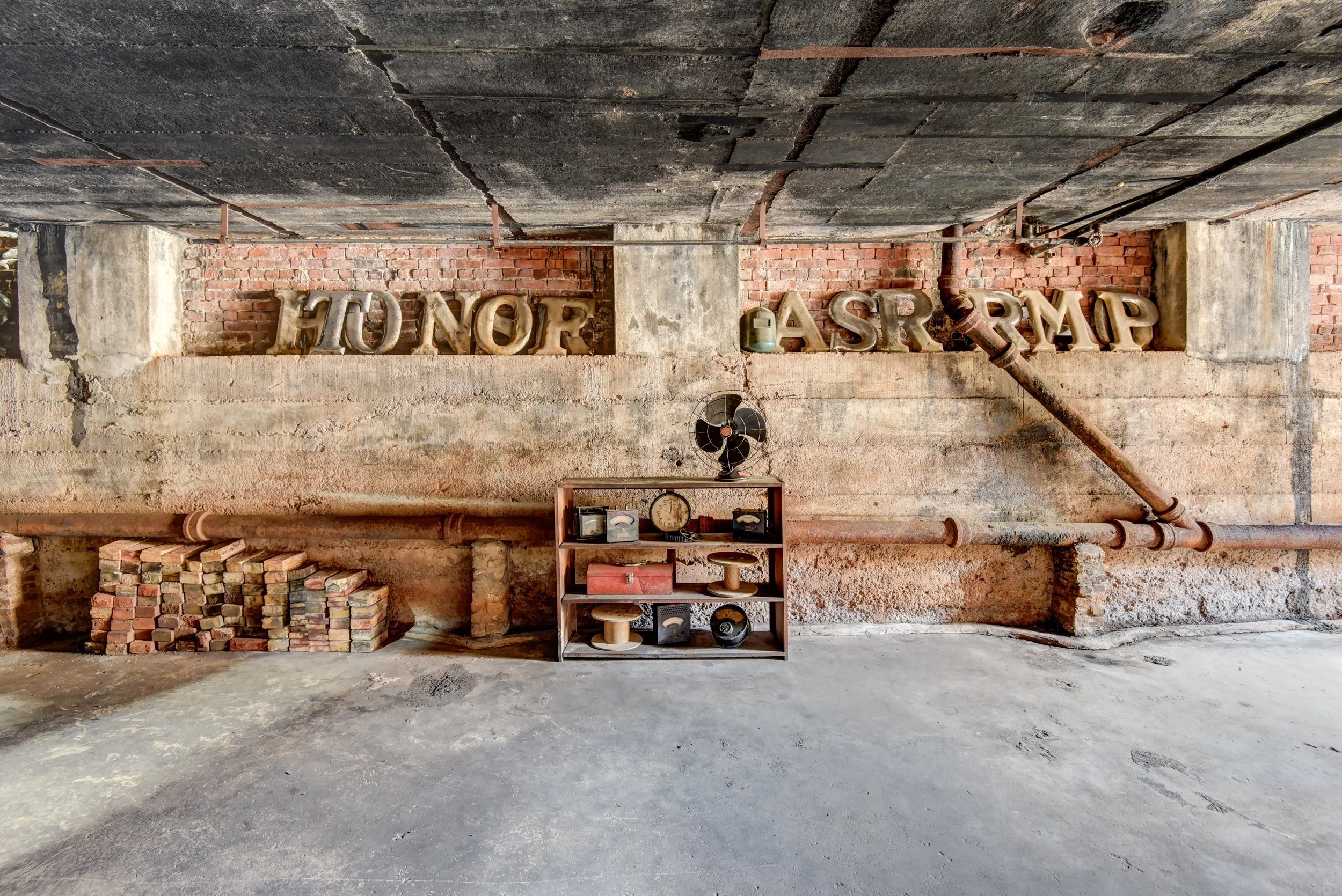 An image of the boiler room