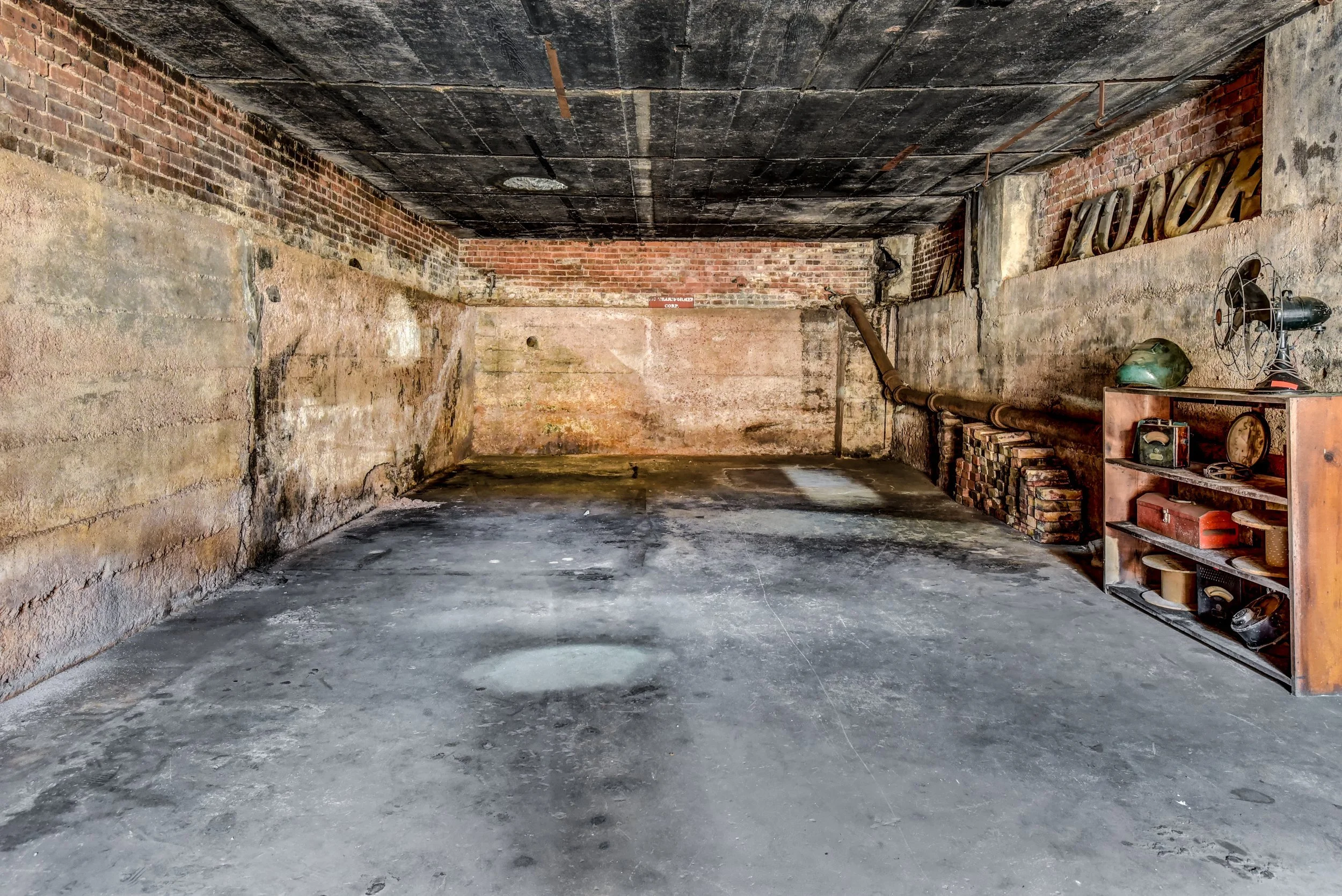 An image of the boiler room