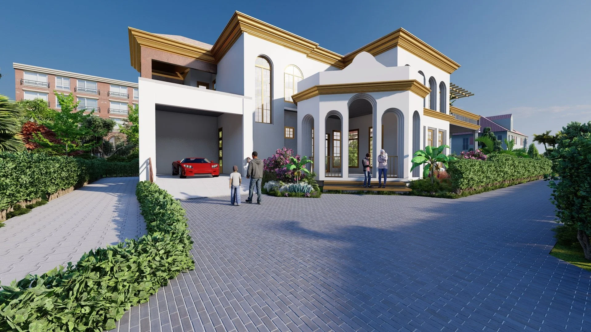 Contempoary 5bedrooms Residential Design 02.jpg