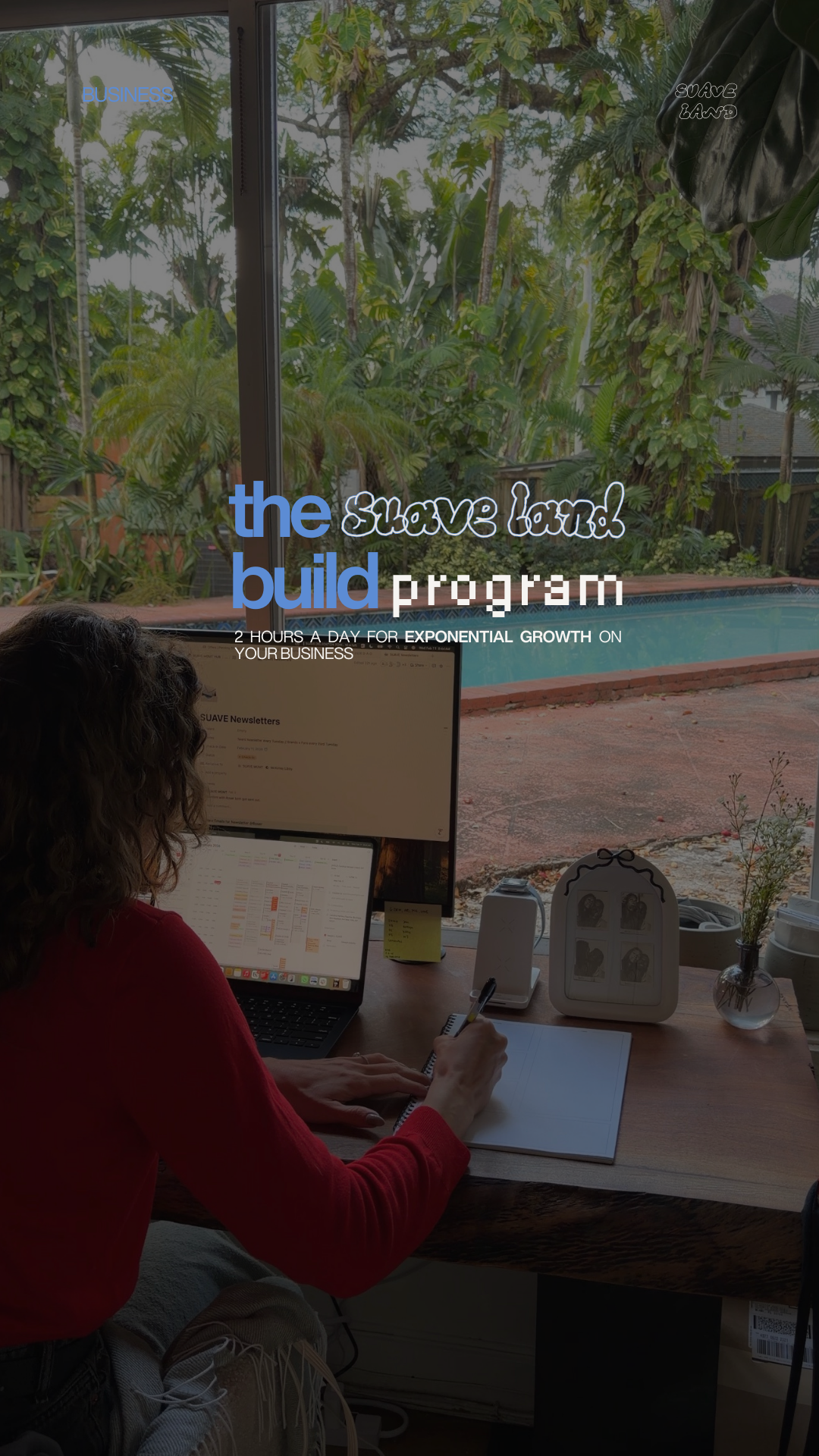 the @suave.land BUILD guide